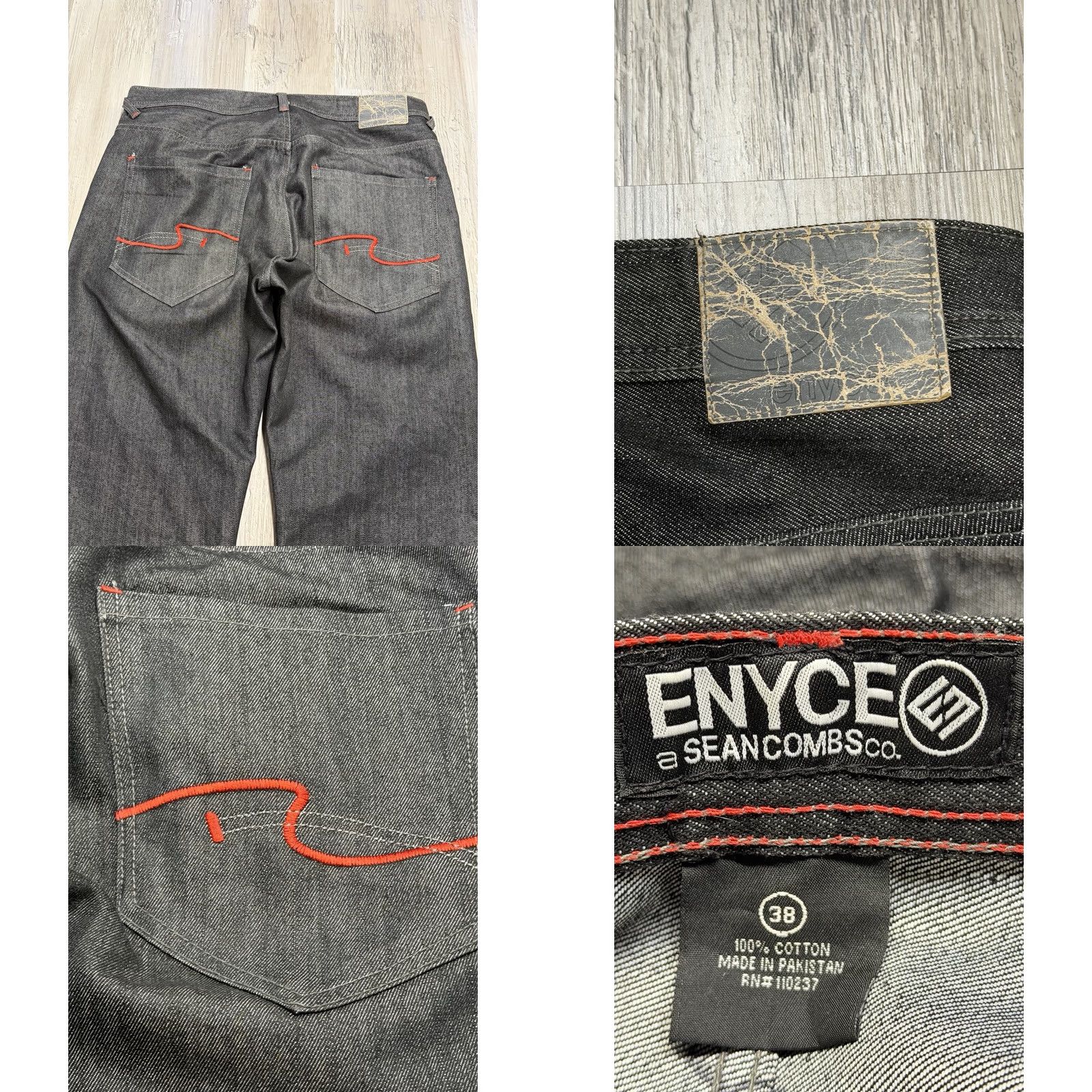Enyce VINTAGE enyce Jeans 5-Pocket Boys? Size US 38 / EU 54 - 8 Thumbnail