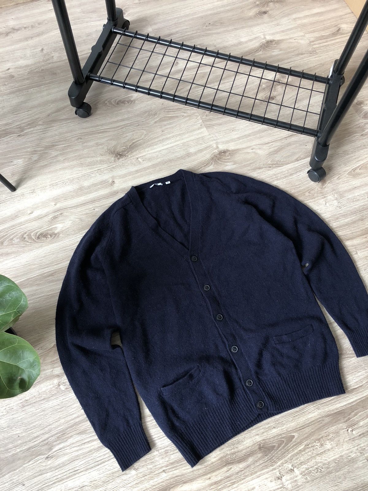 Japanese Brand × Uniqlo Uniqlo Japanese Style Wool Knit Cardigan Sweater Size US XL / EU 56 / 4 - 2 Thumbnail