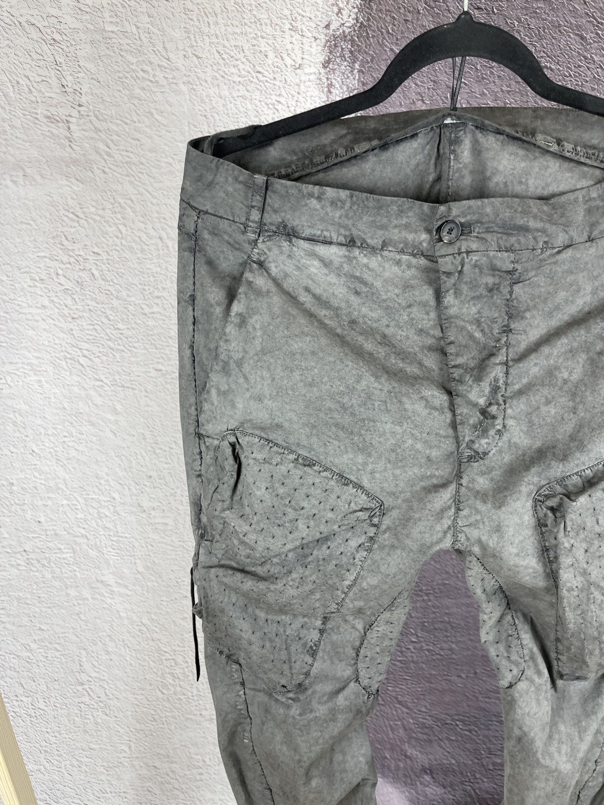 Masnada Masnada ashes grey bandage asymmetric hi-fashion suit Size US M / EU 48-50 / 2 - 20 Thumbnail