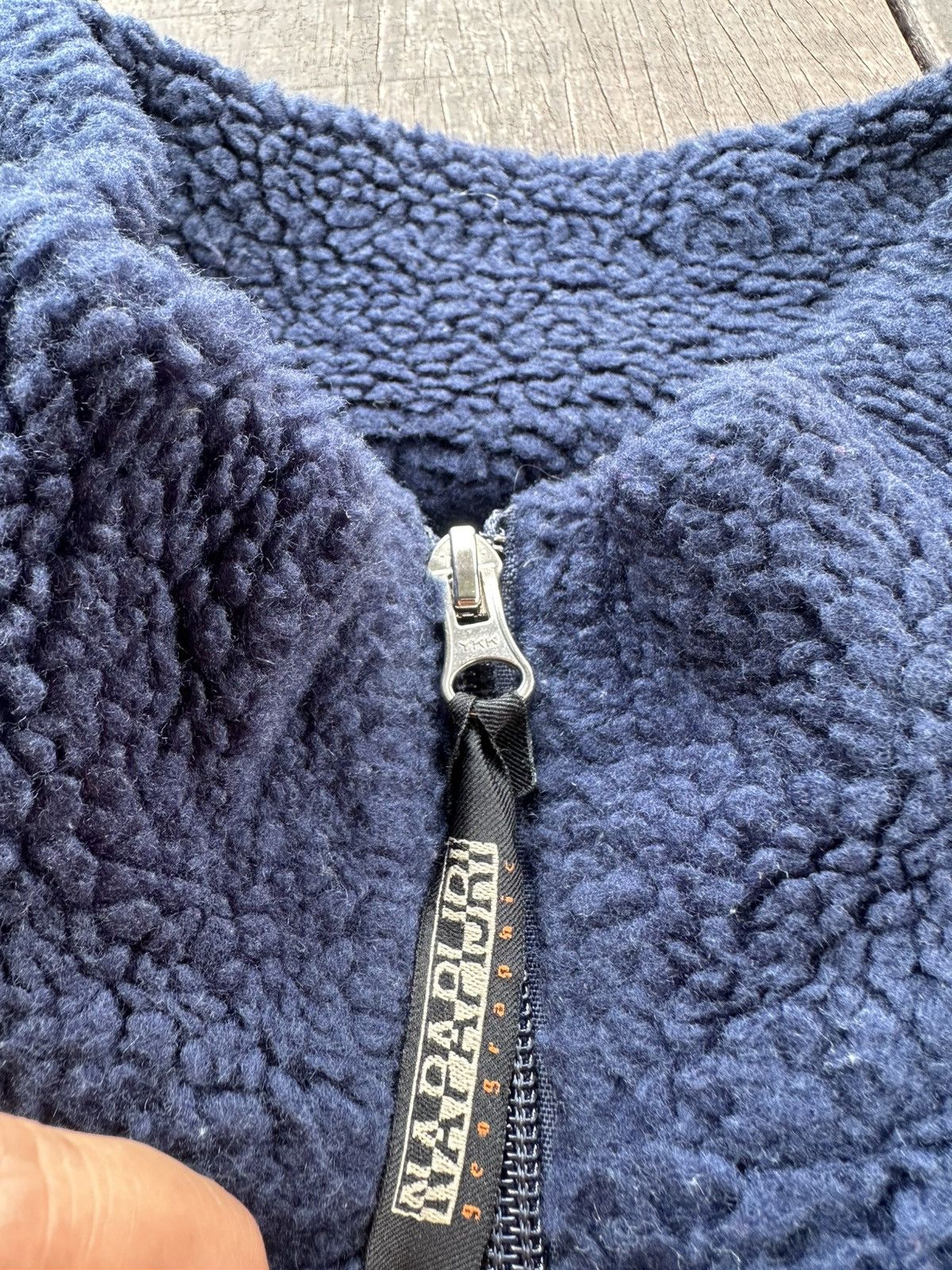 Napapijri Napapijri fleece half zipper Size US L / EU 52-54 / 3 - 5 Thumbnail