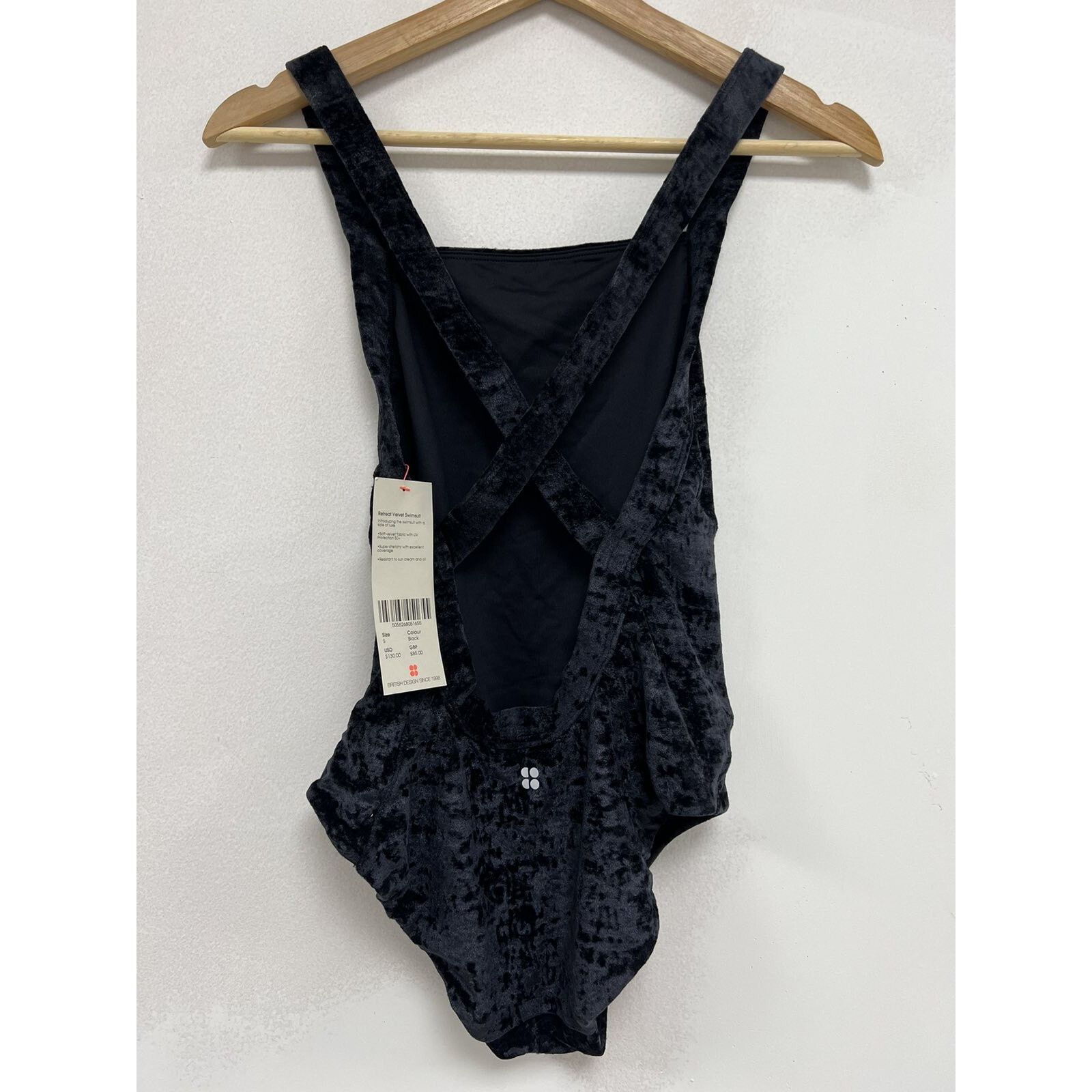 Sweaty Betty SWEATY BETTY Retreat Women Swimwear Black Streche S A000015 Size ONE SIZE - 3 Thumbnail
