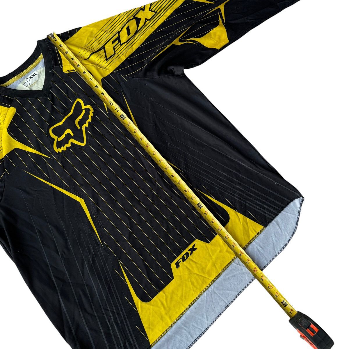 Drake × Fox Racing × Vintage FOX RACING VINTAGE LONG SLEEVE SHIRT JERSEY MOTOCROSS Y2K Size US XXL / EU 58 / 5 - 11 Thumbnail