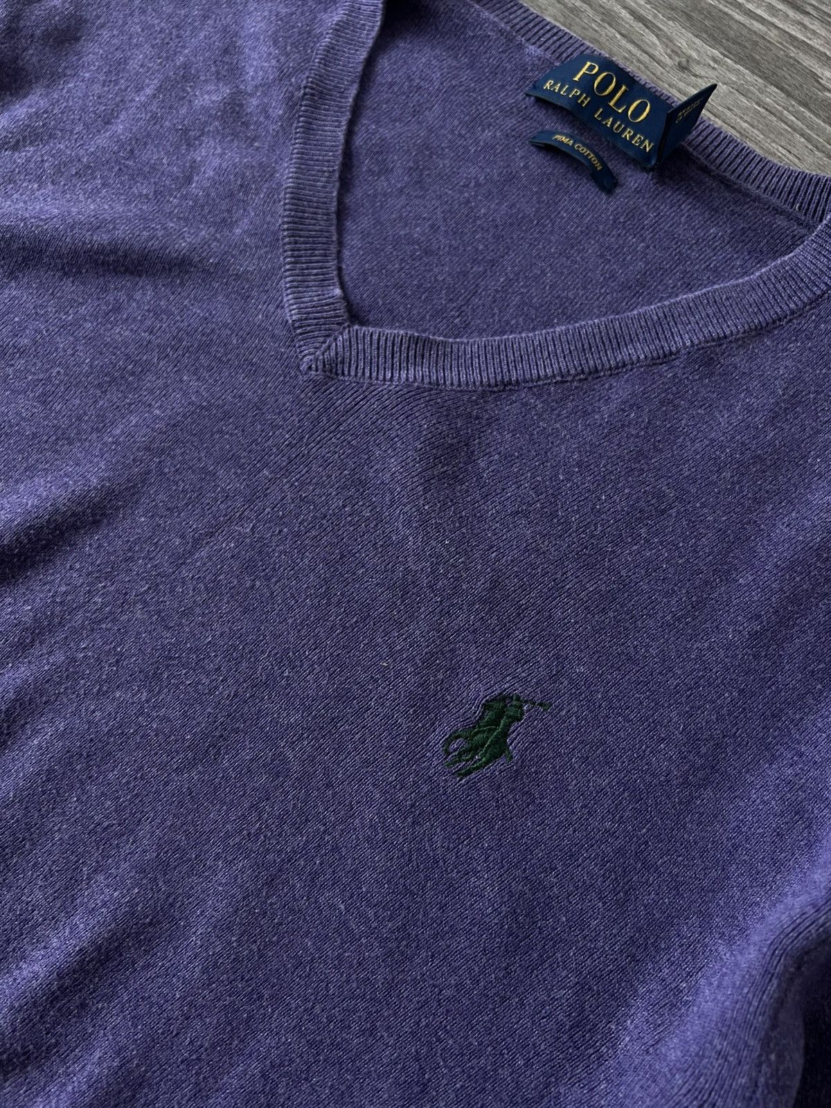 Designer × Polo Ralph Lauren × Ralph Lauren Polo Ralph Lauren RRL Pima Cotton Casual Sweater Size US M / EU 48-50 / 2 - 6 Thumbnail