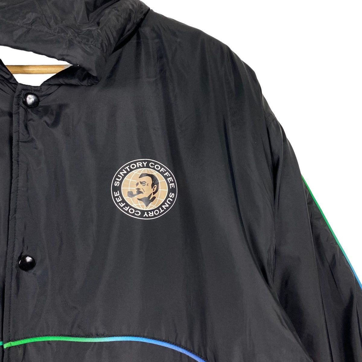Japanese Brand Vintage Suntory Boss Coffee Long Hoodies Jacket Size US L / EU 52-54 / 3 - 7 Thumbnail