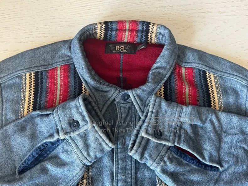 RRL Ralph Lauren RRL Ralph Lauren Southwest Shirt Size US XL / EU 56 / 4 - 3 Thumbnail