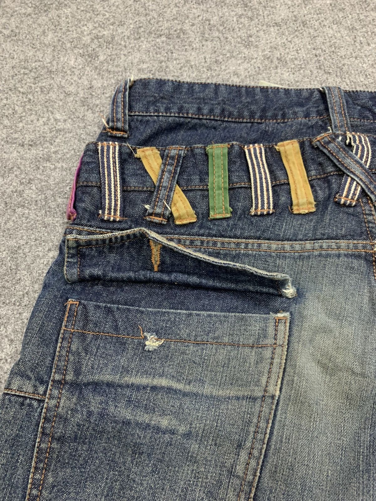 Punk and Yo DOUBLE WAIST DOUBLEFOCUS LIKE PUNK STYLE. Size US 32 / EU 48 - 13 Thumbnail