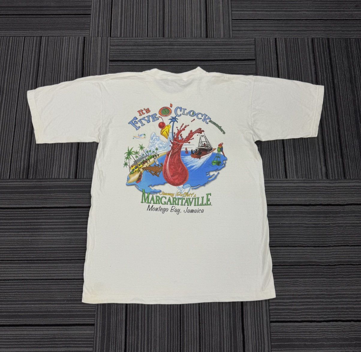 Vintage Vintage 90's Jimmy Buffert Size US L / EU 52-54 / 3 - 1 Thumbnail