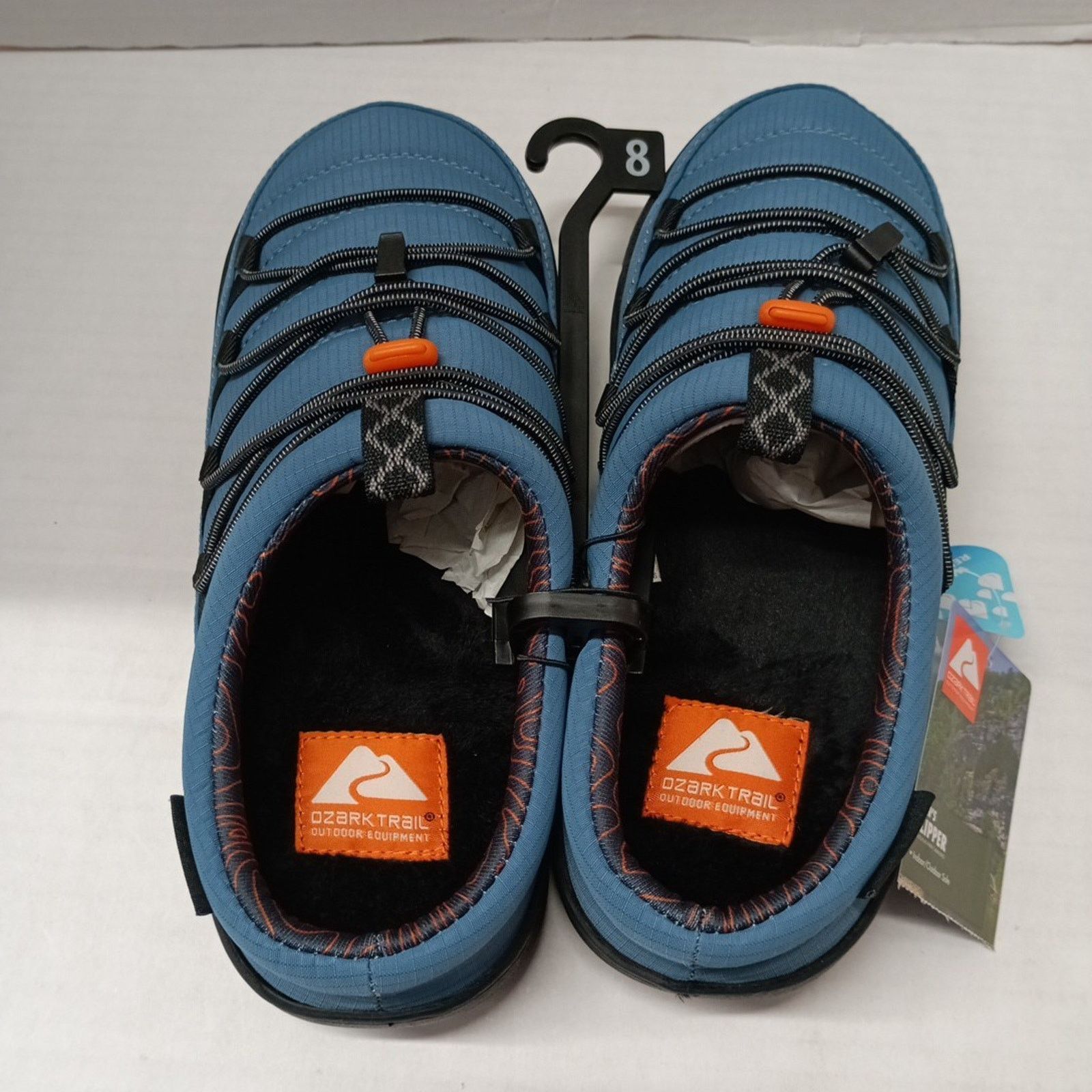 Other Ozark Trail Men's 8 Camp Scuff Slippers Blue Water Repellent Size US 8 / EU 41 - 1 Thumbnail