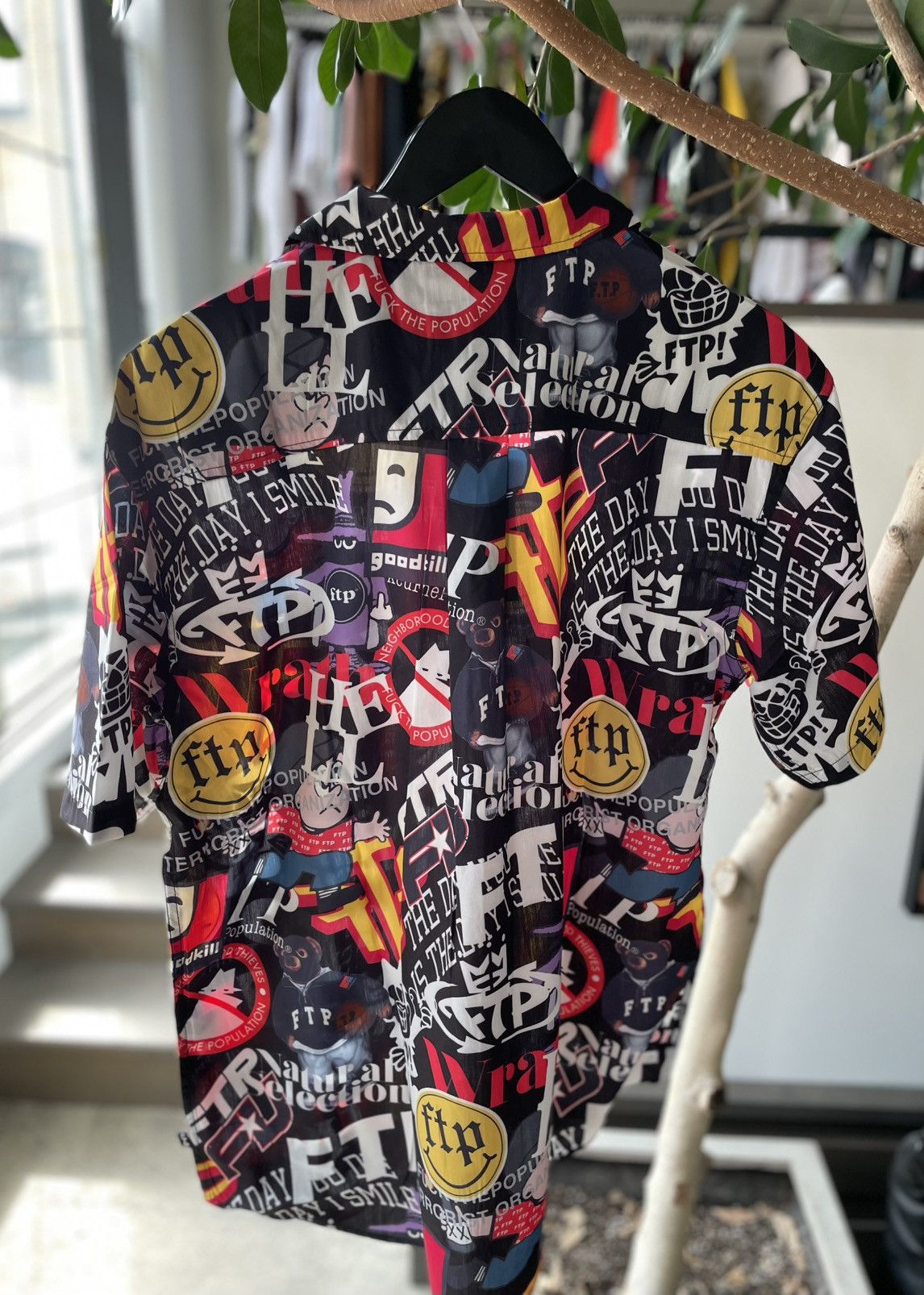 Fuck The Population FTP Archive Button Up Size US M / EU 48-50 / 2 - 3 Thumbnail