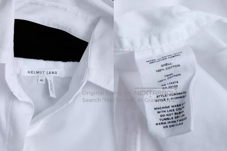 Helmut Lang Helmut Lang Backless Deconstructed White Shirt Size XS / US 0-2 / IT 36-38 - 9 Thumbnail