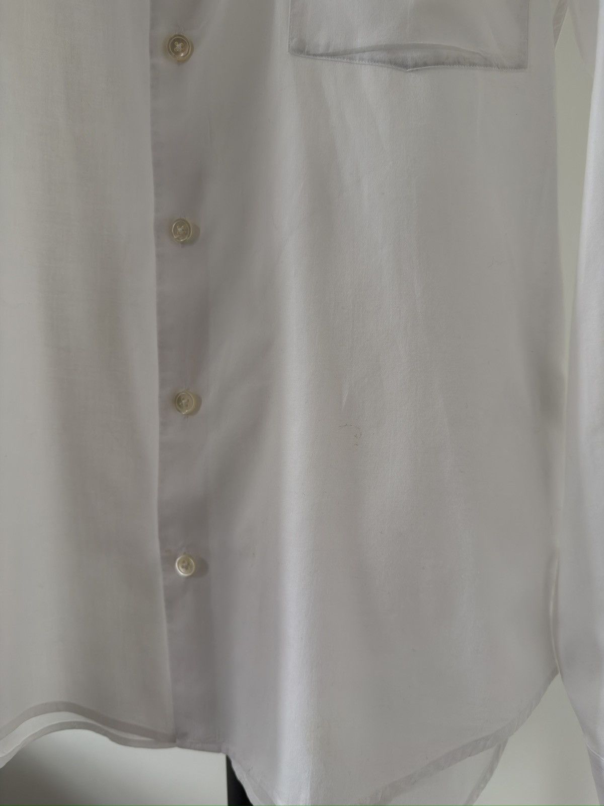 Ann Demeulemeester White Button-Up Shirt Size US XS / EU 42 / 0 - 4 Thumbnail