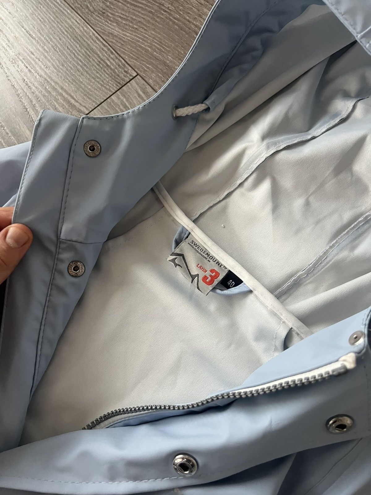 Designer × Urban Outfitters ‼️Swedemount Layer 3 Waterproof Gorpcore Style Rain Coat‼️ Size M / US 6-8 / IT 42-44 - 12 Thumbnail
