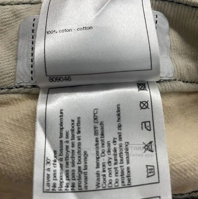 Chanel Chanel White Cotton Women's Jeans . Size 23" - 4 Thumbnail