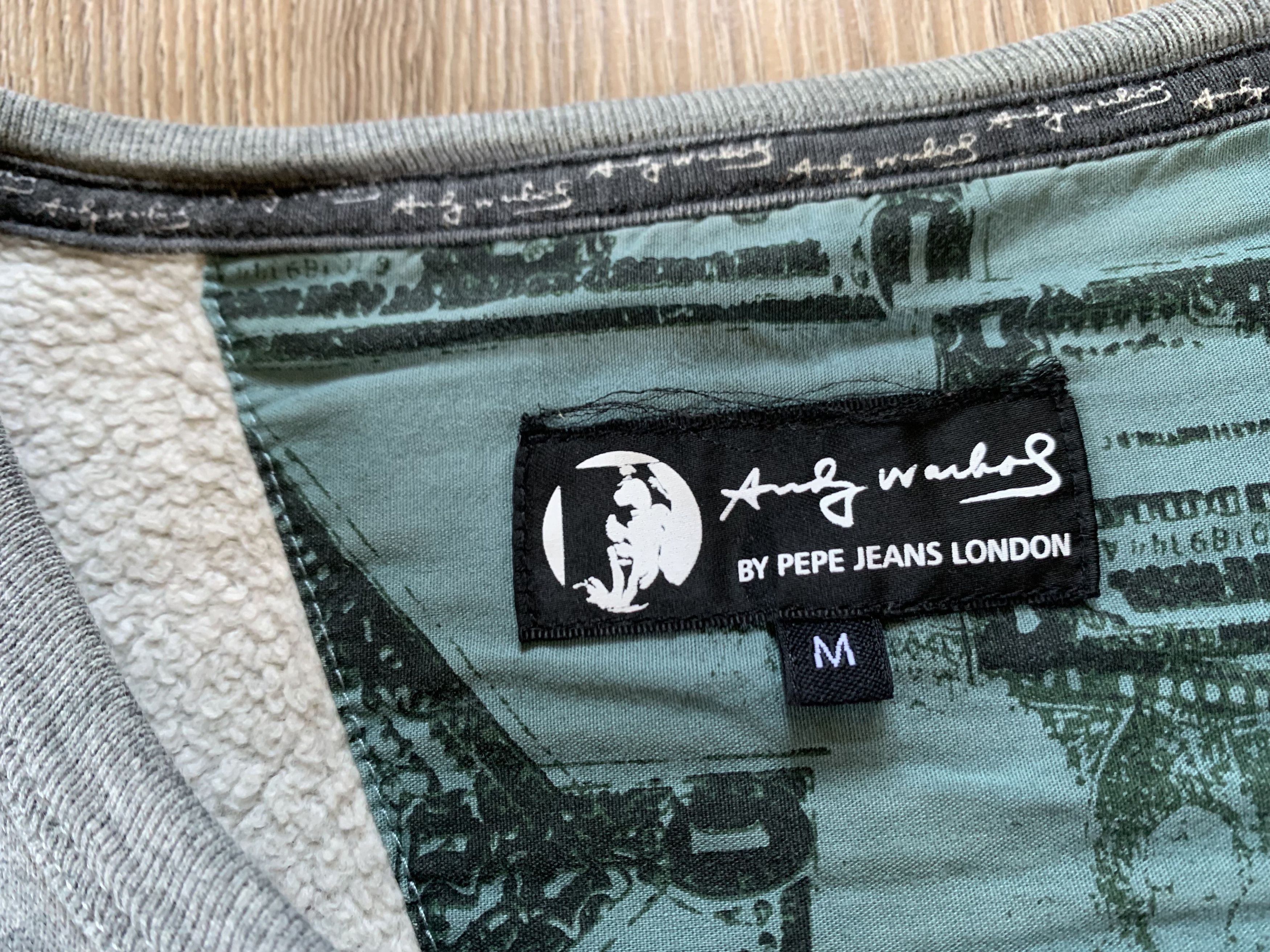 Pepe Jeans Andy Warhol Printed Sweatshirt Size US M / EU 48-50 / 2 - 6 Thumbnail
