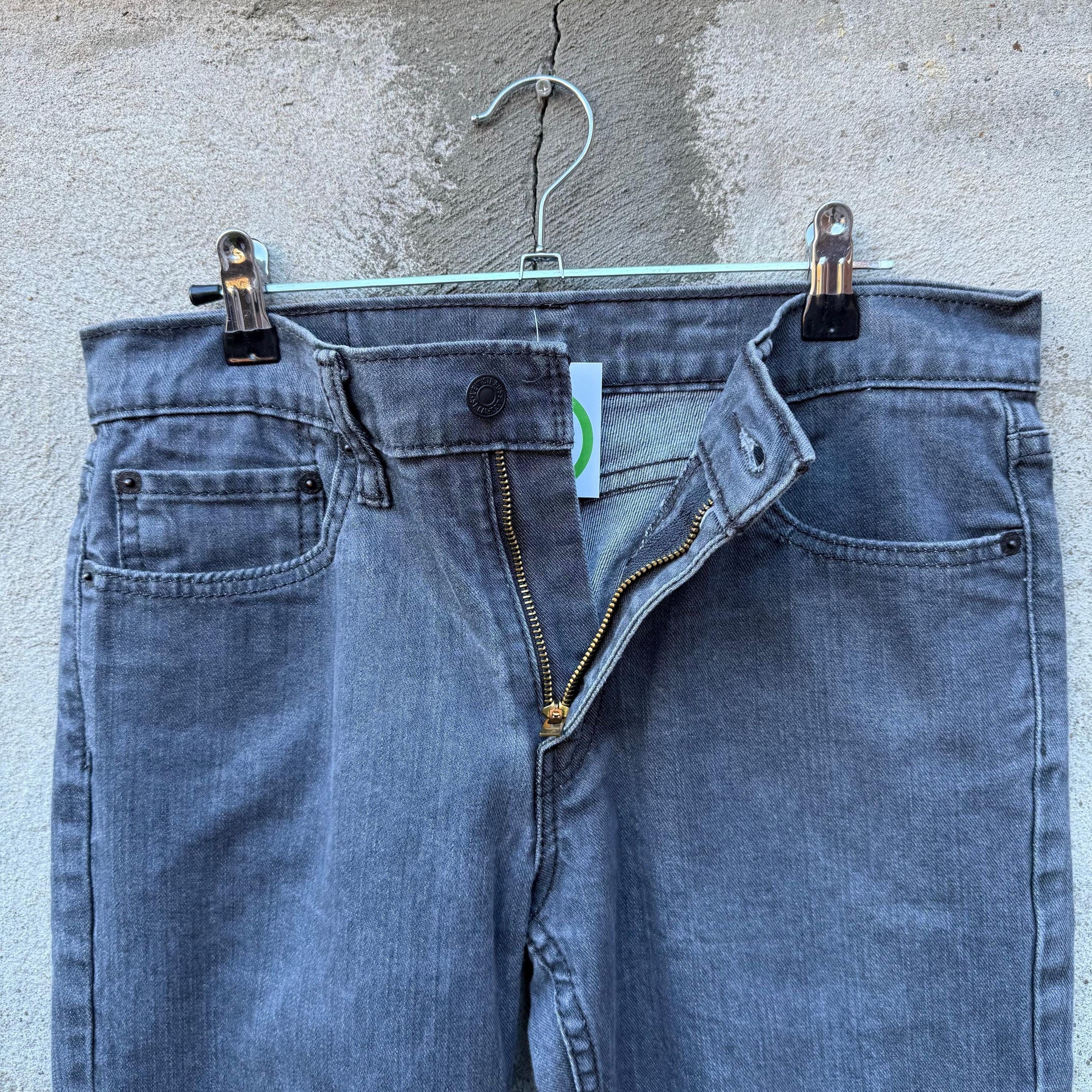 Levi's × Vintage Faded Black Levi's 511 Denim Jeans Size US 31 - 8 Thumbnail