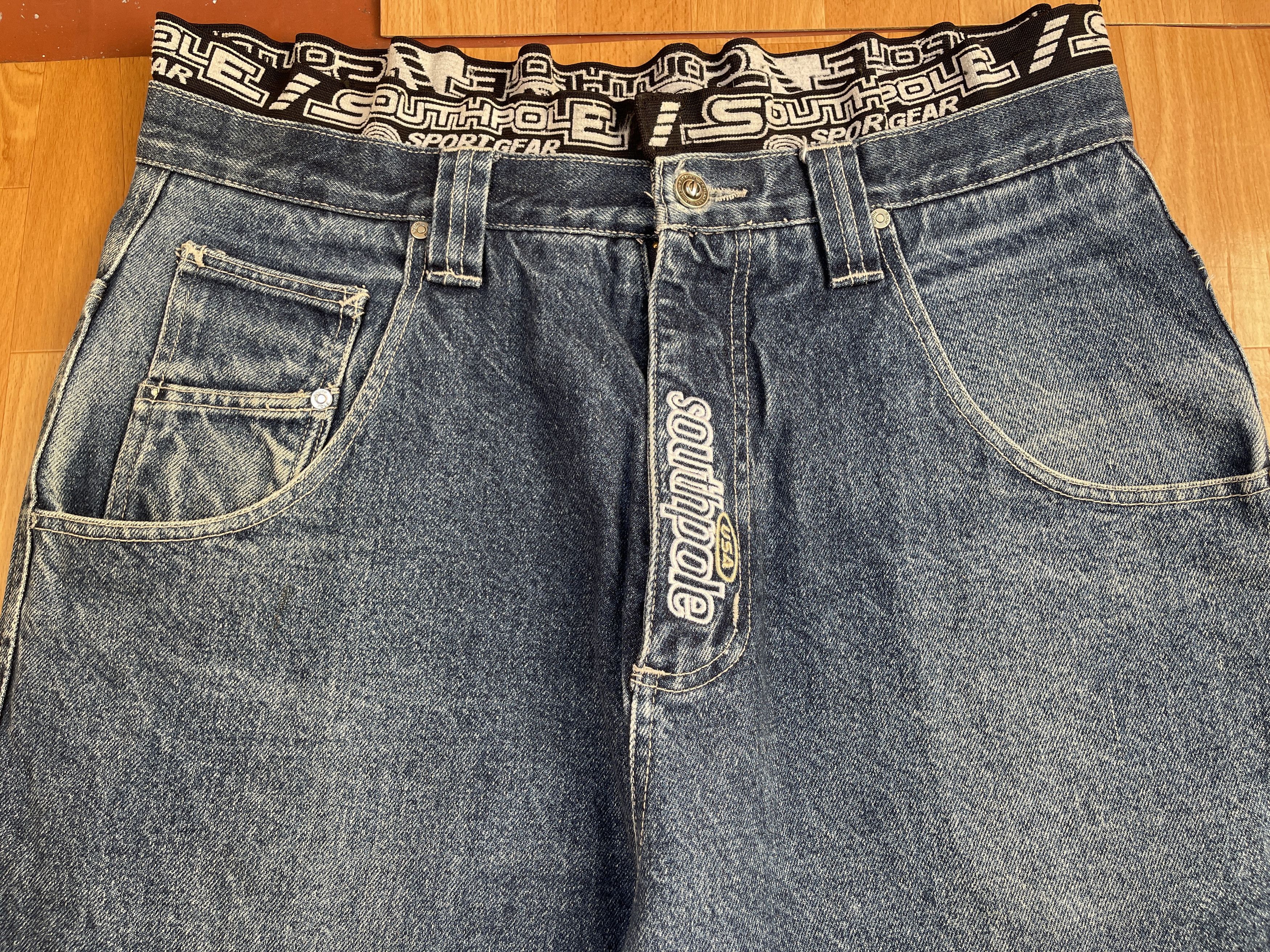 Southpole Southpole jeans, baggy vintage South Pole 90s hip hop Y2K 36 Size US 36 / EU 52 - 5 Thumbnail