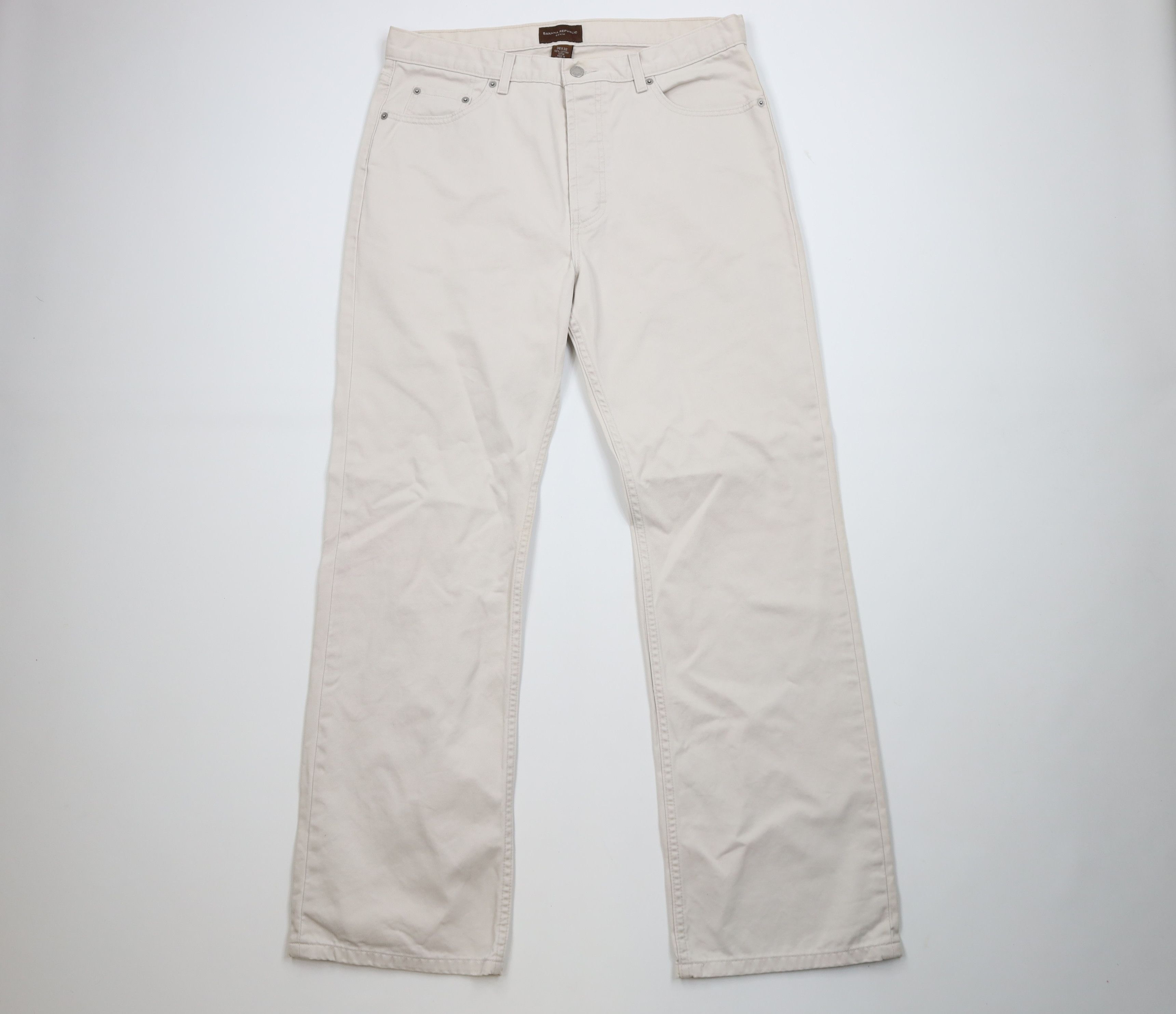 Banana Republic Vintage Y2K 2000 Banana Republic Button Fly Wide Leg Jeans Size US 36 / EU 52 - 1 Thumbnail