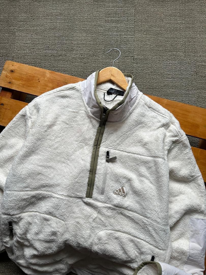 Adidas ADIDAS FLEECE HALFZIPPER Size US XXL / EU 58 / 5 - 3 Thumbnail