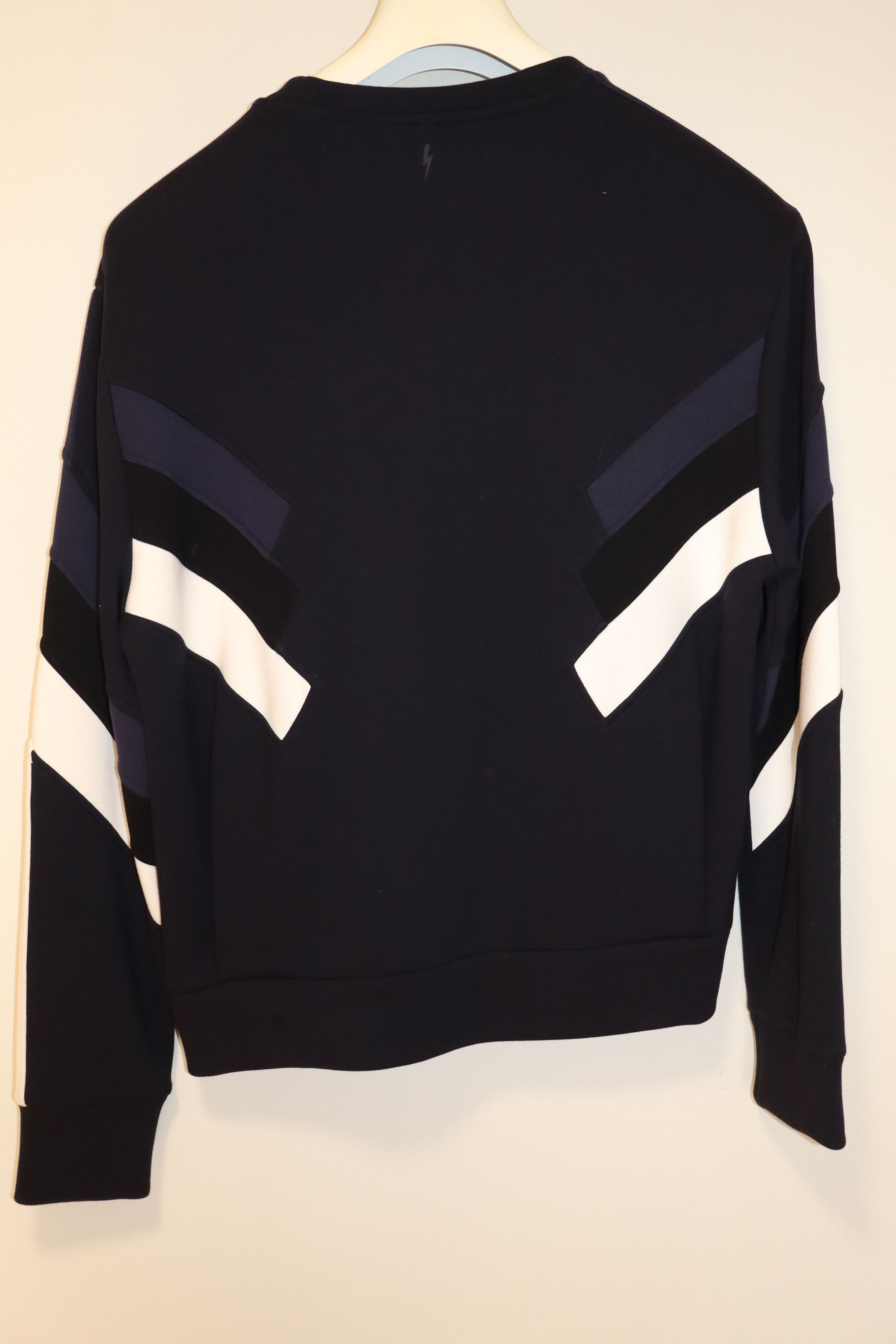 Neil Barrett Geometric neoprene sweatshirt Size US S / EU 44-46 / 1 - 6 Thumbnail