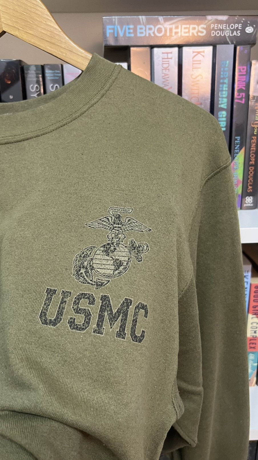 Vintage Vintage USMC US Marines Corps Sweatshirt Size US S / EU 44-46 / 1 - 4 Thumbnail