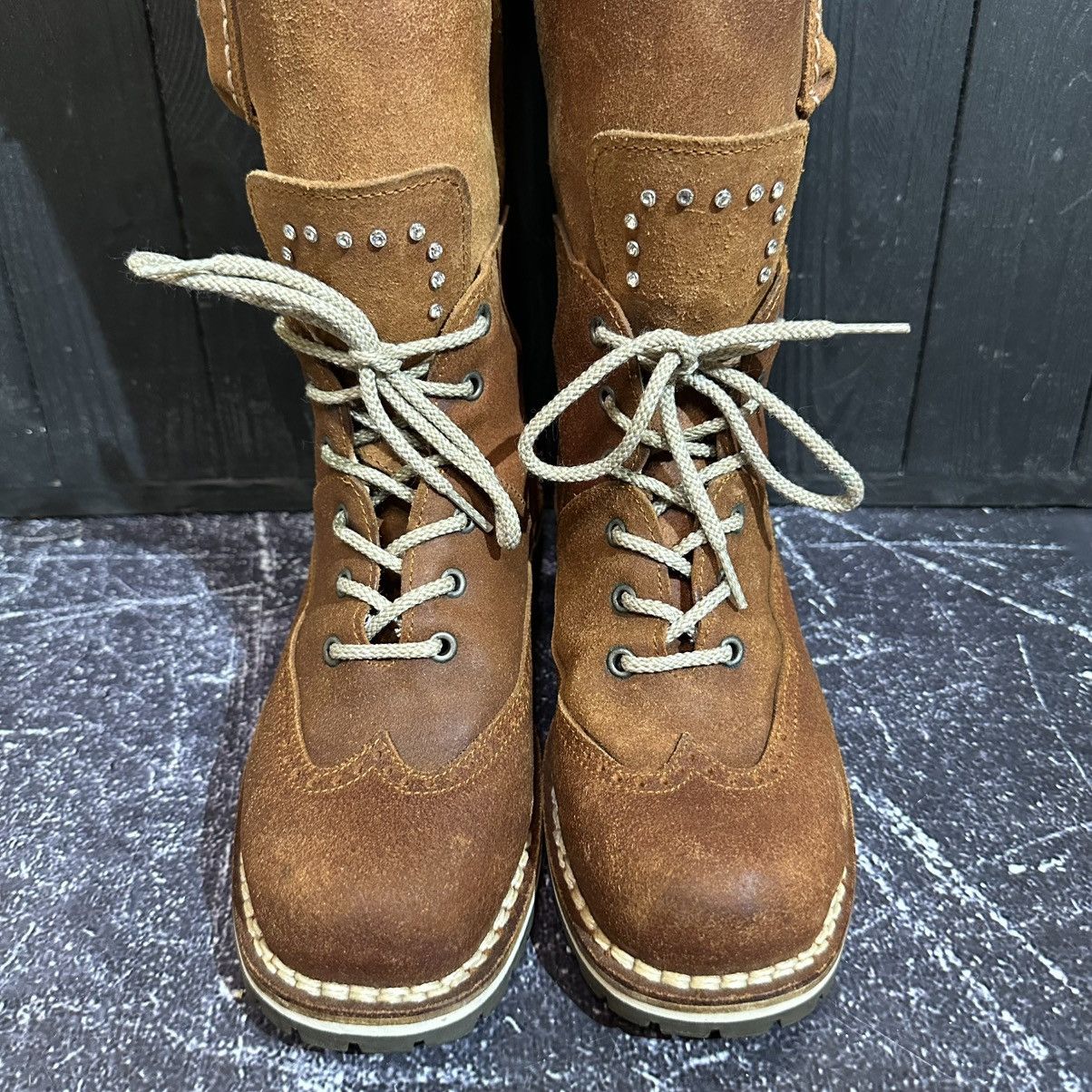 Other LUIS TRENKER - Women’s Hand Made Leather Boots Size 39 Size US 9 / IT 39 - 8 Thumbnail