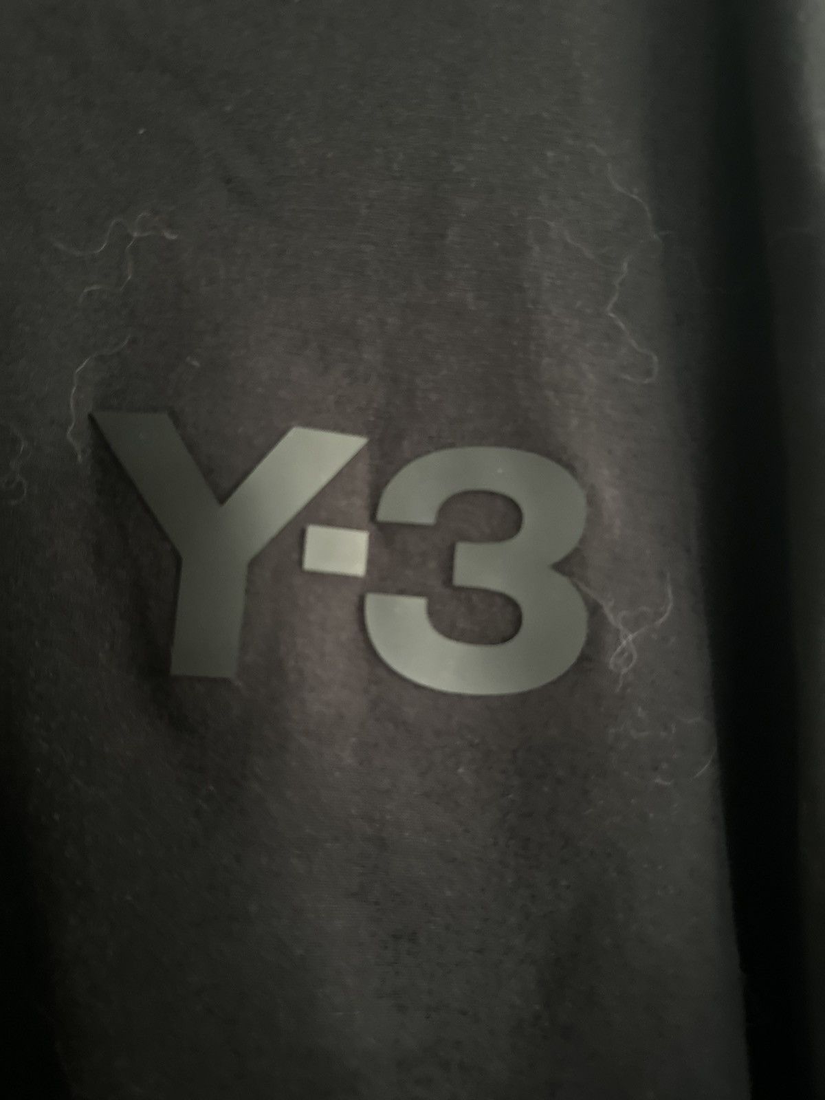 Y-3 Y-3 blac logo long sleeve tshirt Size US XXL / EU 58 / 5 - 5 Thumbnail