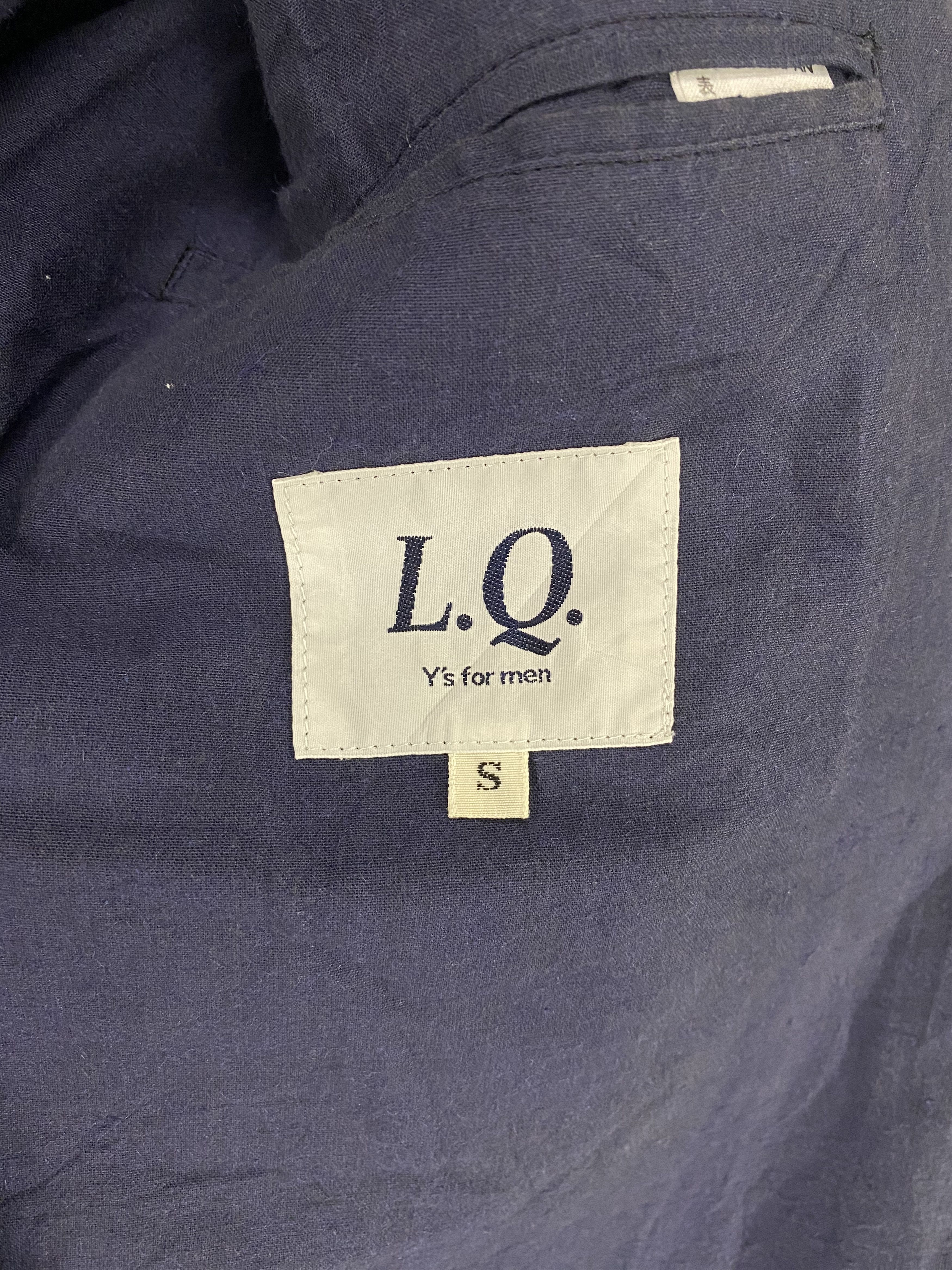 Yohji Yamamoto L.Q. Yohji yamamoto y's for men works coat Size US S / EU 44-46 / 1 - 6 Thumbnail
