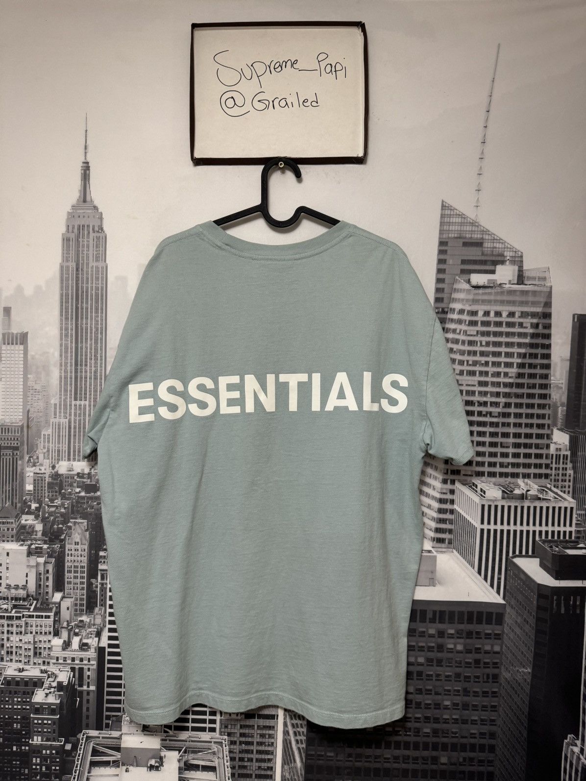 Fear of God OG Fear of God Essentials Boxy 3M Logo Tee Blue SZ Small 🔥 Size US S / EU 44-46 / 1 - 1 Thumbnail