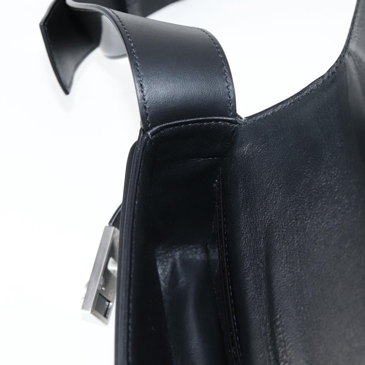 Salvatore Ferragamo Salvatore Ferragamo Patent Leather Gancini Black Size ONE SIZE - 12 Thumbnail