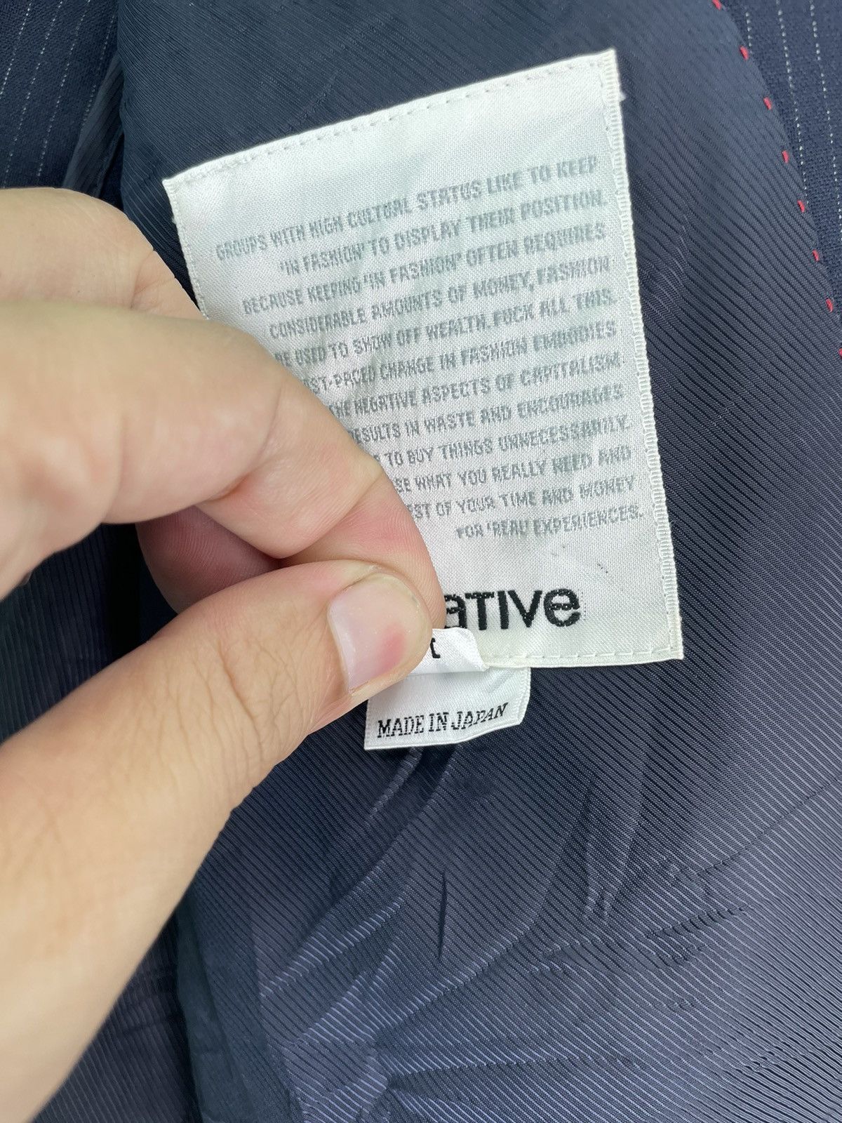 Nonnative Rare NONNATIVE japan stripe cargo pocket jacket Size US S / EU 44-46 / 1 - 8 Thumbnail