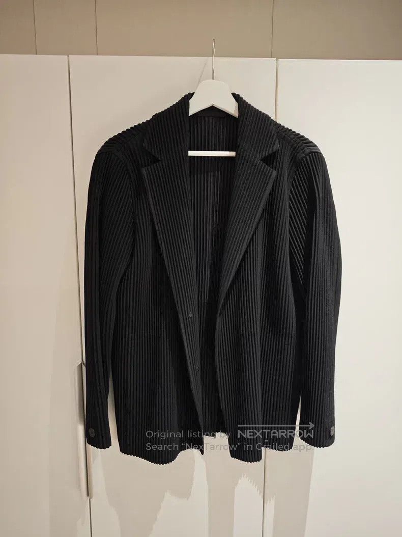 Issey Miyake Issey Miyake Ruched Suit Blazer Size S / US 4 / IT 40 - 1 Thumbnail