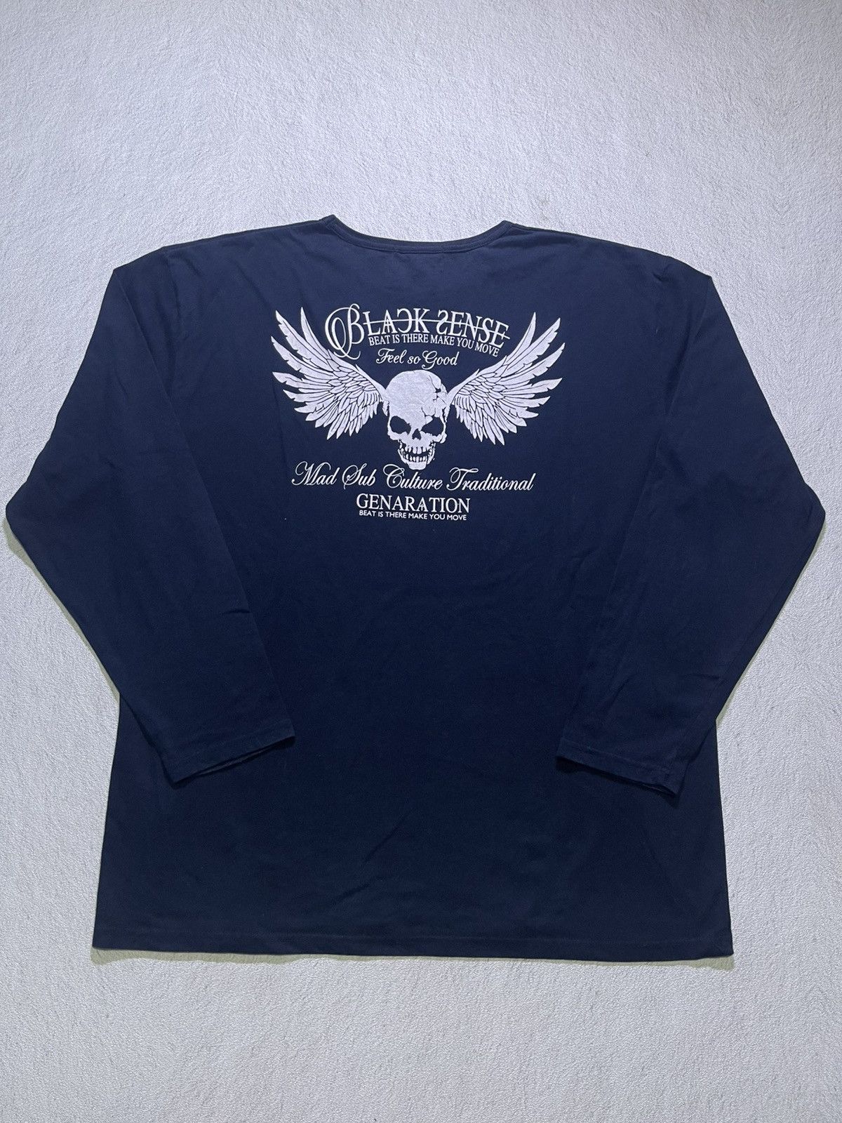 Hysteric Glamour Y2K BLACK SENSE long sleeve tshirt Size US XL / EU 56 / 4 - 1 Thumbnail