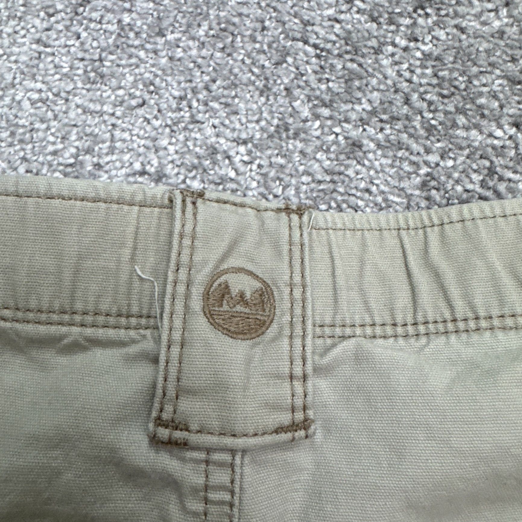 Wrangler Wrangler Cargo Shorts Mens 42 Tan Khaki Cotton Canvas Outdoor Hiking Trail Size US 42 / EU 58 - 4 Thumbnail