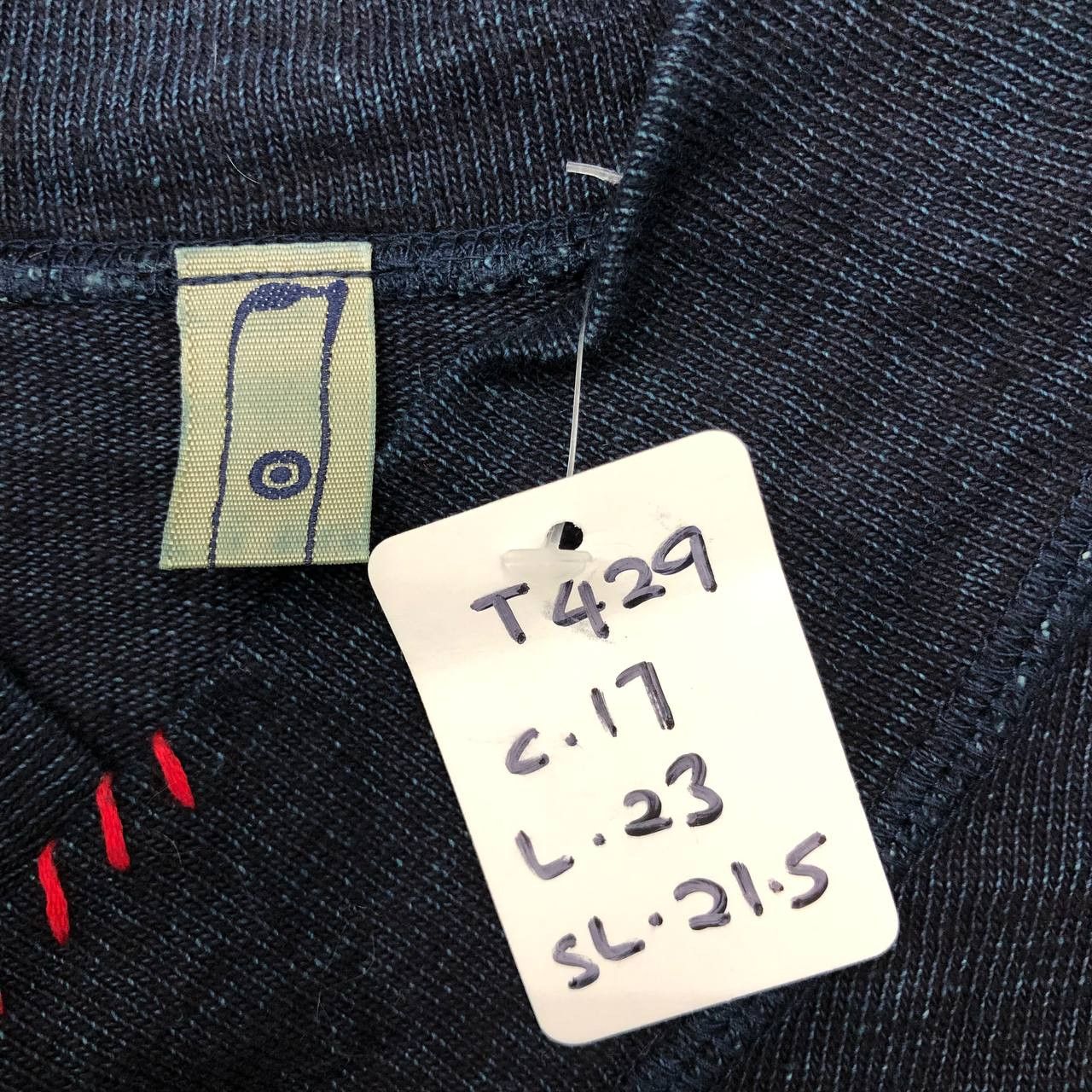 Japanese Brand T429 RARE! MADE IN JAPAN DENIM TEE Size XS / US 0-2 / IT 36-38 - 6 Thumbnail