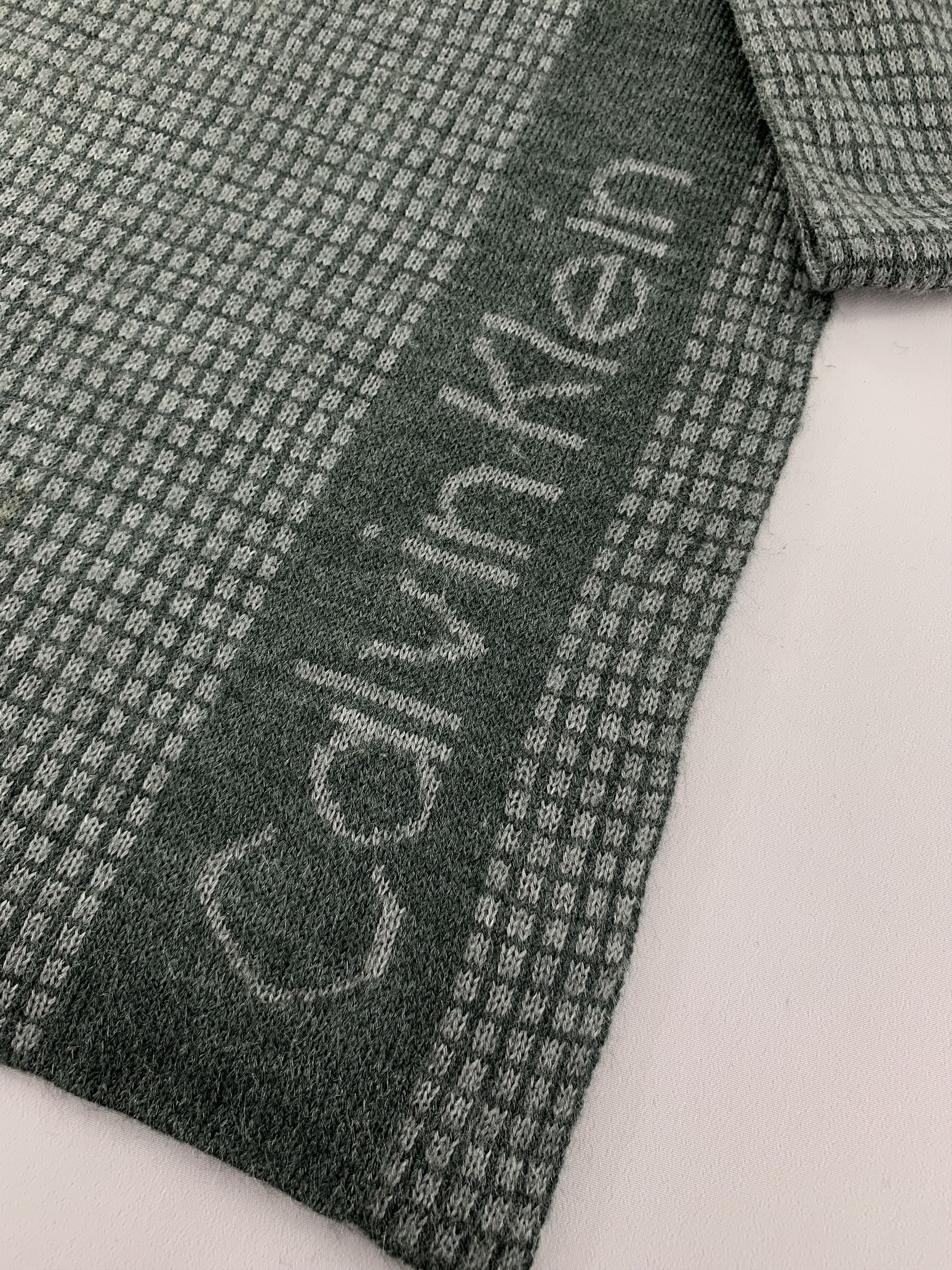 Calvin Klein Calvin Klein Scarf Wool Muffler Neck Wrap BL5156 Size ONE SIZE - 4 Thumbnail
