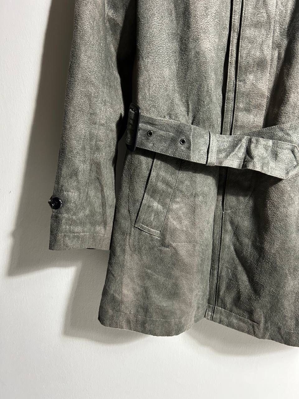 Tornado Mart Tornado Mart Suede Trench Coat Size US M / EU 48-50 / 2 - 5 Thumbnail