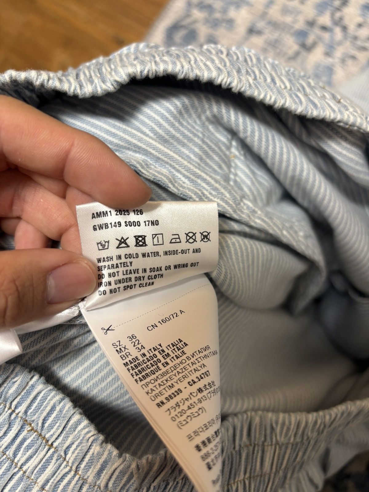 Miu Miu Miu Miu Chambray Jacket Size US M / EU 48-50 / 2 - 8 Thumbnail