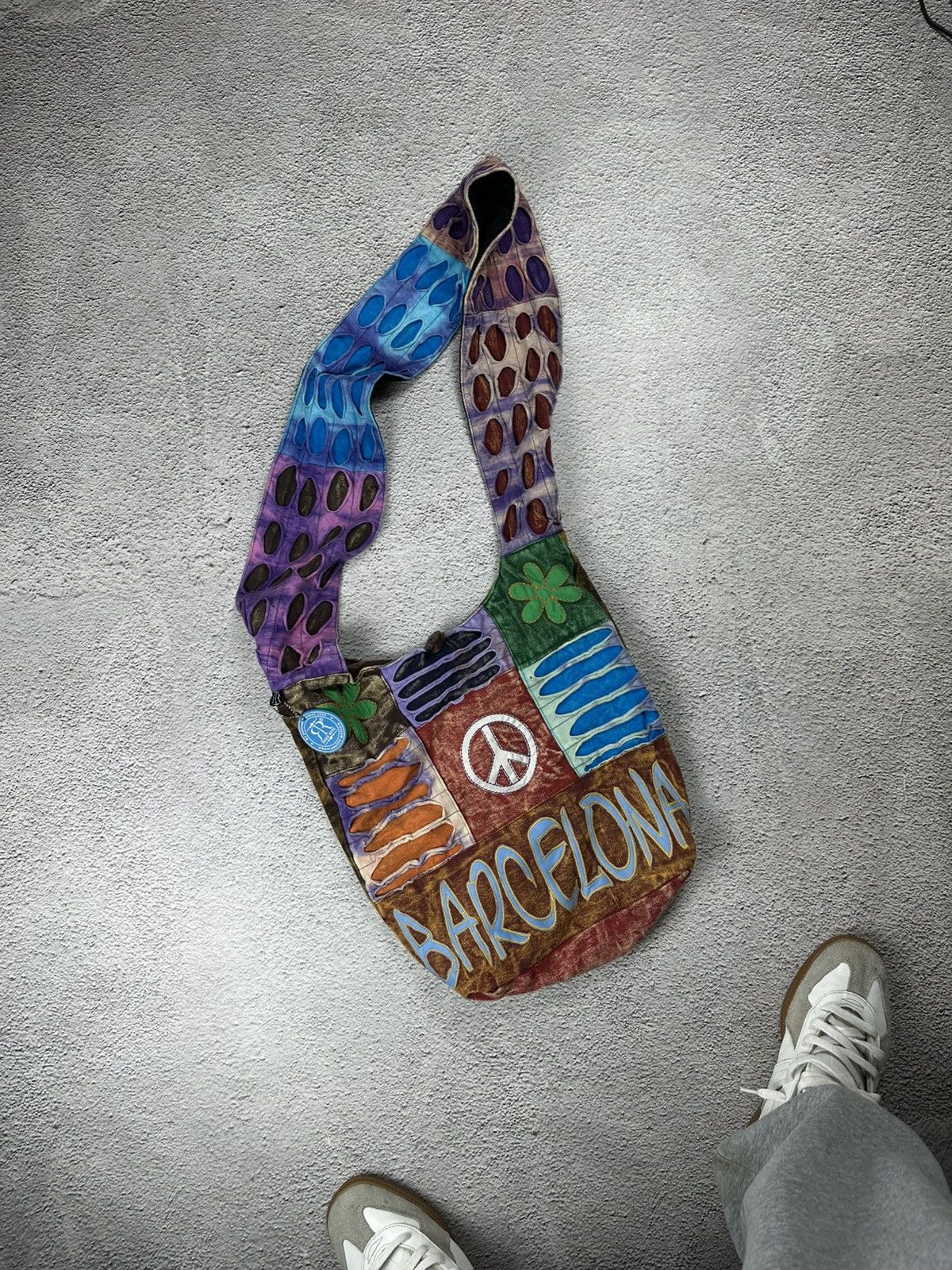 Other VTG Crazy Shoulder Bag Barcelona Y2K Diesel Style Japan SK8 Size ONE SIZE - 7 Thumbnail