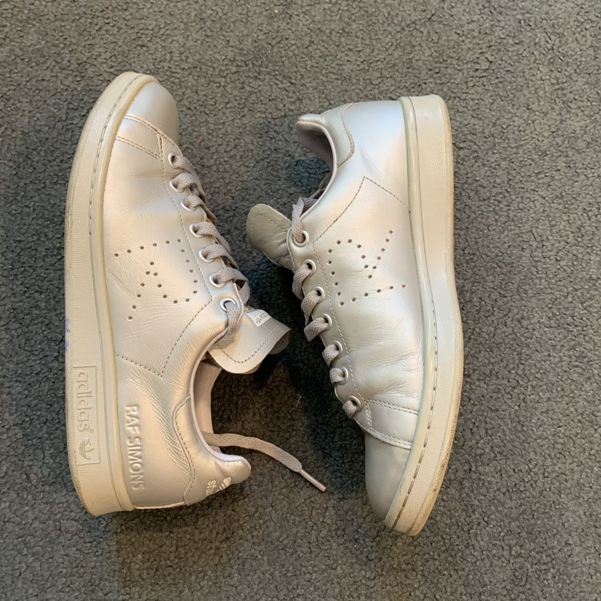 Adidas × Raf Simons Adidas x Raf Simons Stan Smith 'Silver Metallic' (FW15) Size US 7.5 / EU 40-41 - 2 Thumbnail