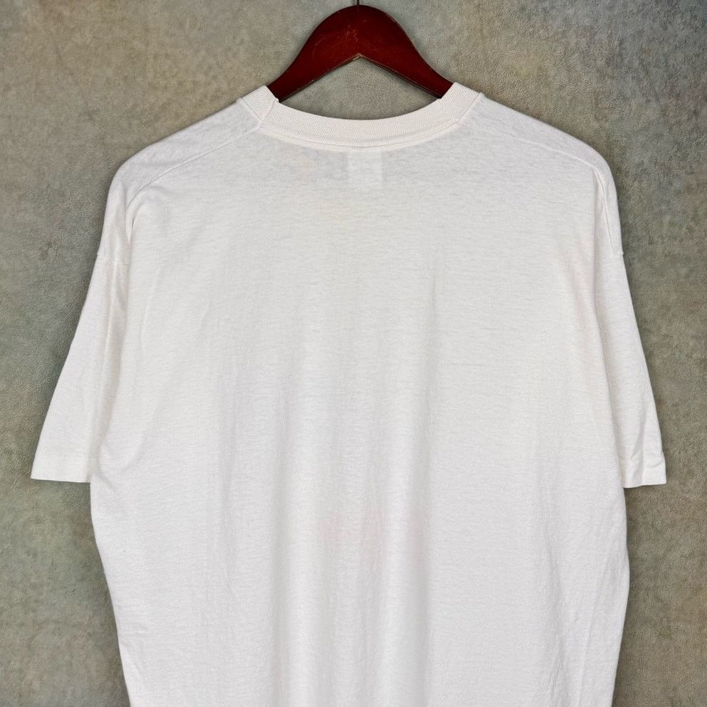 Ford × Fruit Of The Loom × Vintage VTG 90s Ford F-100 Truck T Shirt Sz XL White Retro Cars Size US XL / EU 56 / 4 - 8 Thumbnail