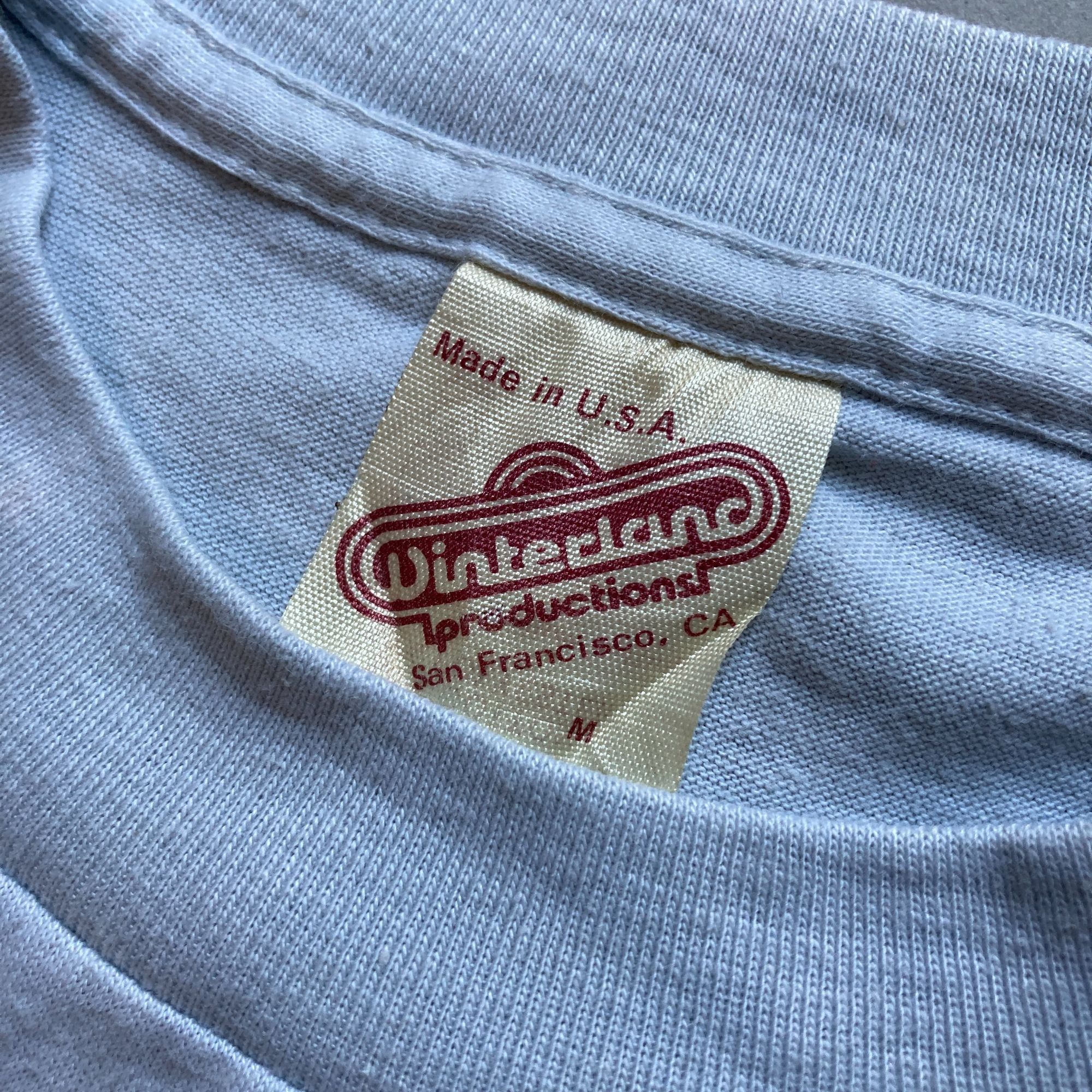 Other Vintage 1984 Bob Dylan / Santana European Tour T-Shirt Winte Size US M / EU 48-50 / 2 - 3 Thumbnail