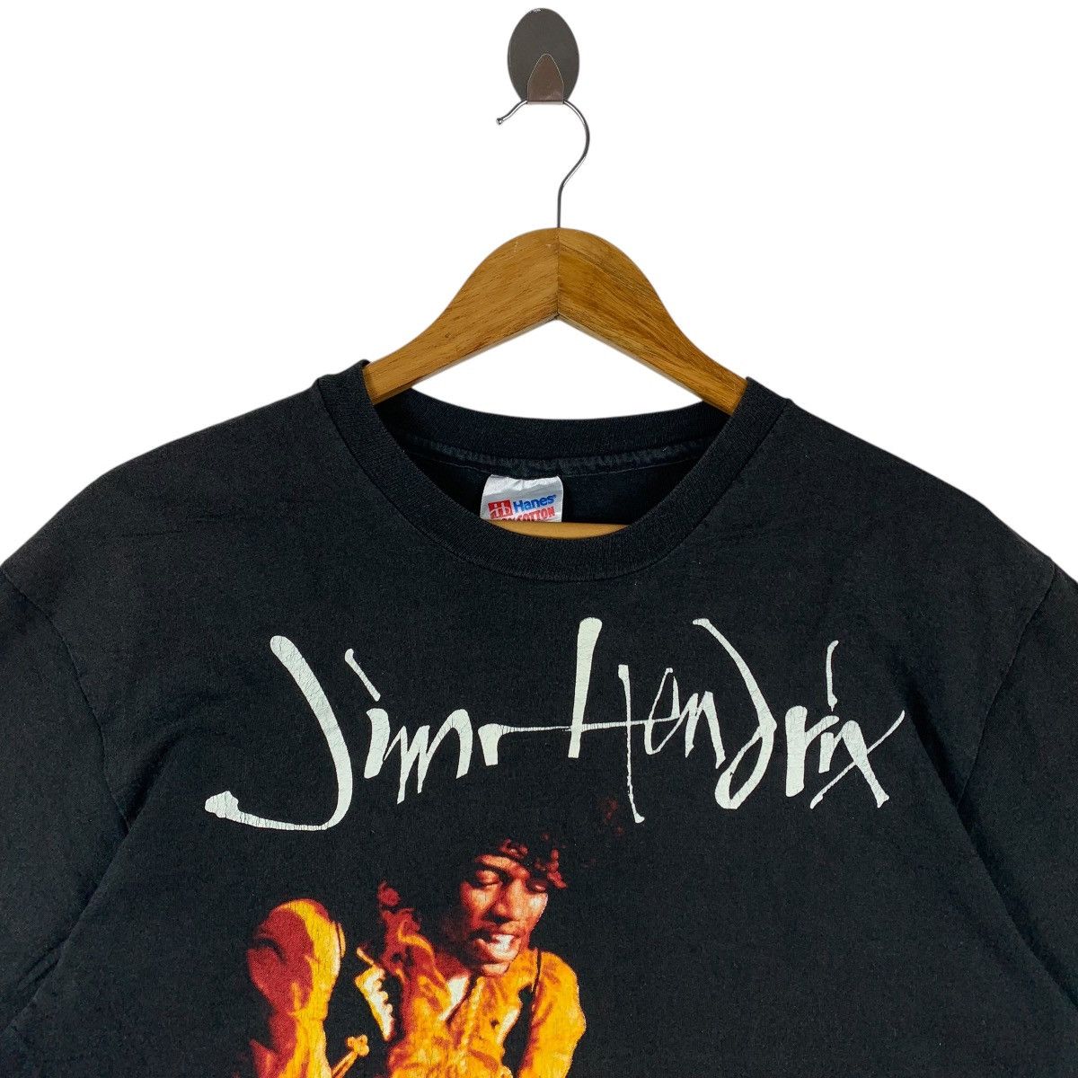 Band Tees Vintage 90s JIMI HENDRIX guitarist printed tee Size US L / EU 52-54 / 3 - 2 Thumbnail