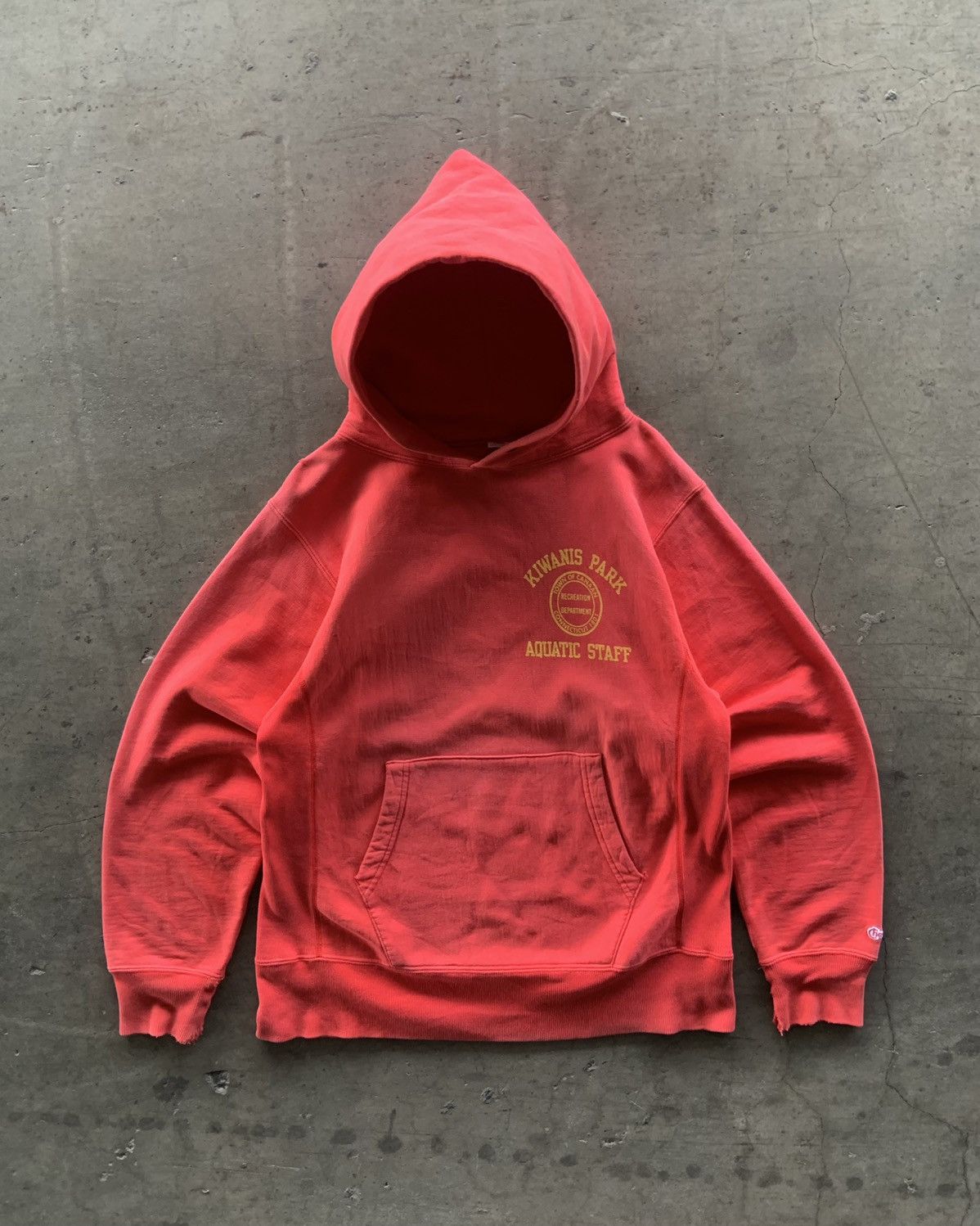 Vintage Cheswick Sugar Cane Faded Distressed Hoodie