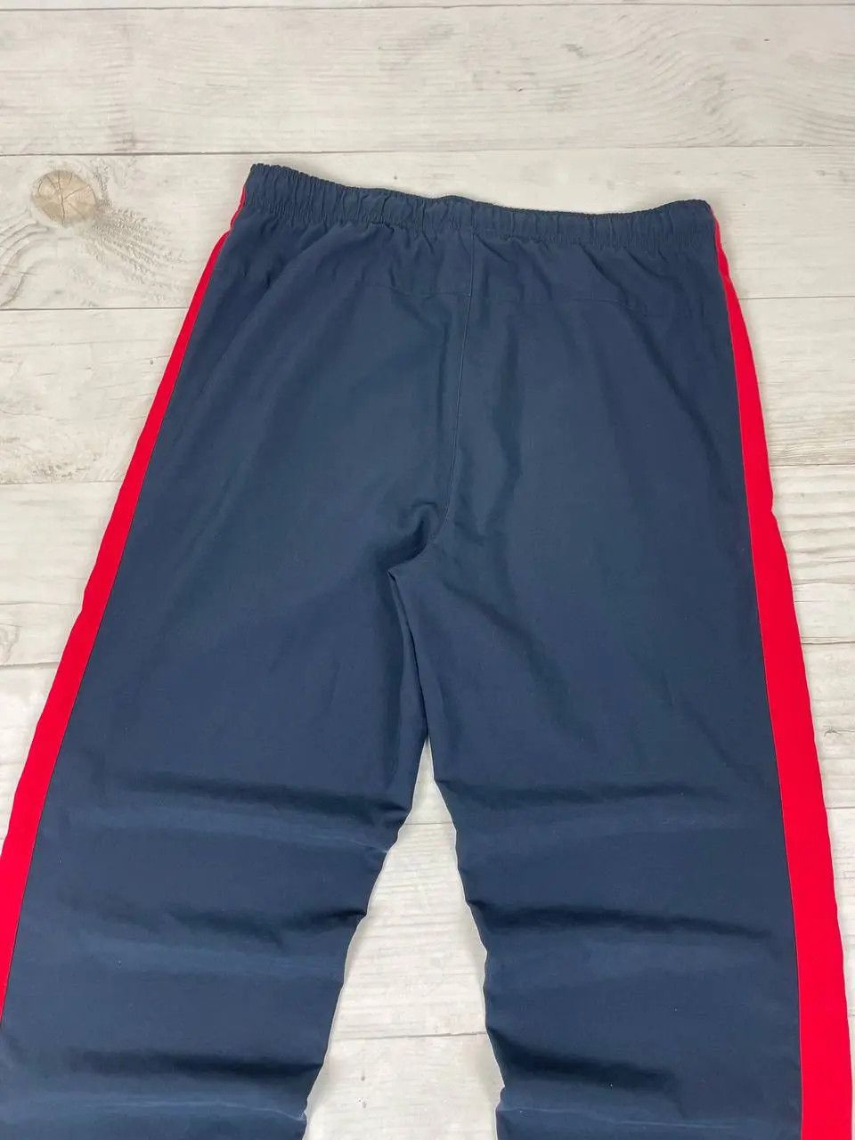 Nike Vintage Nike Track Pants Nylon 00s Swoosh Striped Drill Y2K Size US 30 / EU 46 - 15 Thumbnail