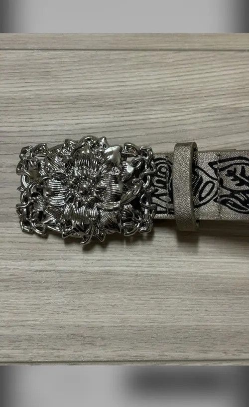 Japanese Brand Western Vintage Rose Buckle Belt Size ONE SIZE - 8 Thumbnail