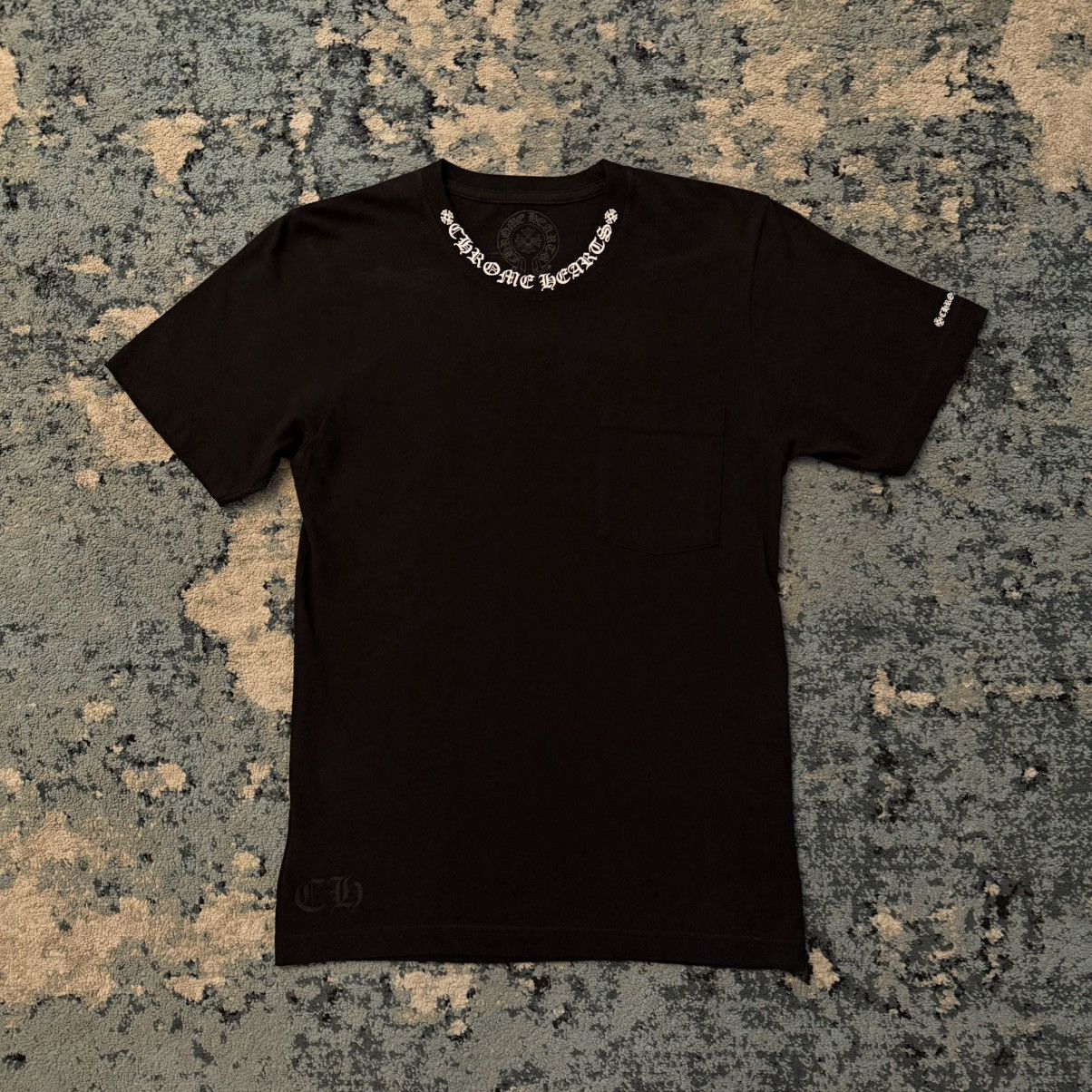 Chrome Hearts Neck Logo T-Shirt Size Small Worn Lightly