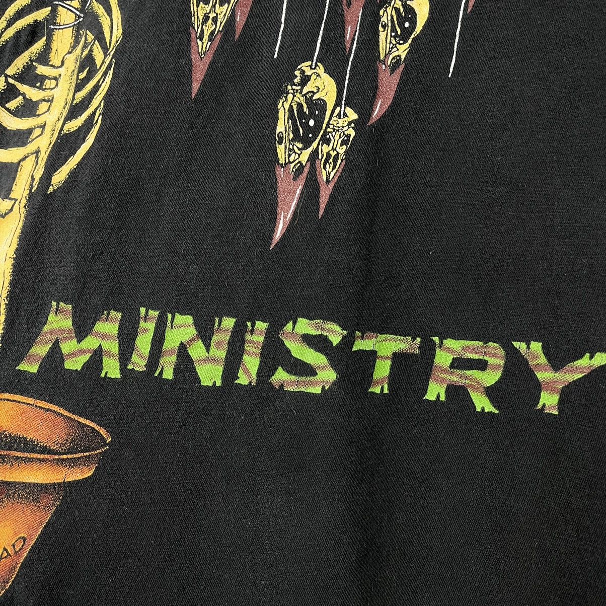Band Tees × Vintage Vintage Ministry Scarecrow rare rock band tee 1992 Size US XL / EU 56 / 4 - 6 Thumbnail