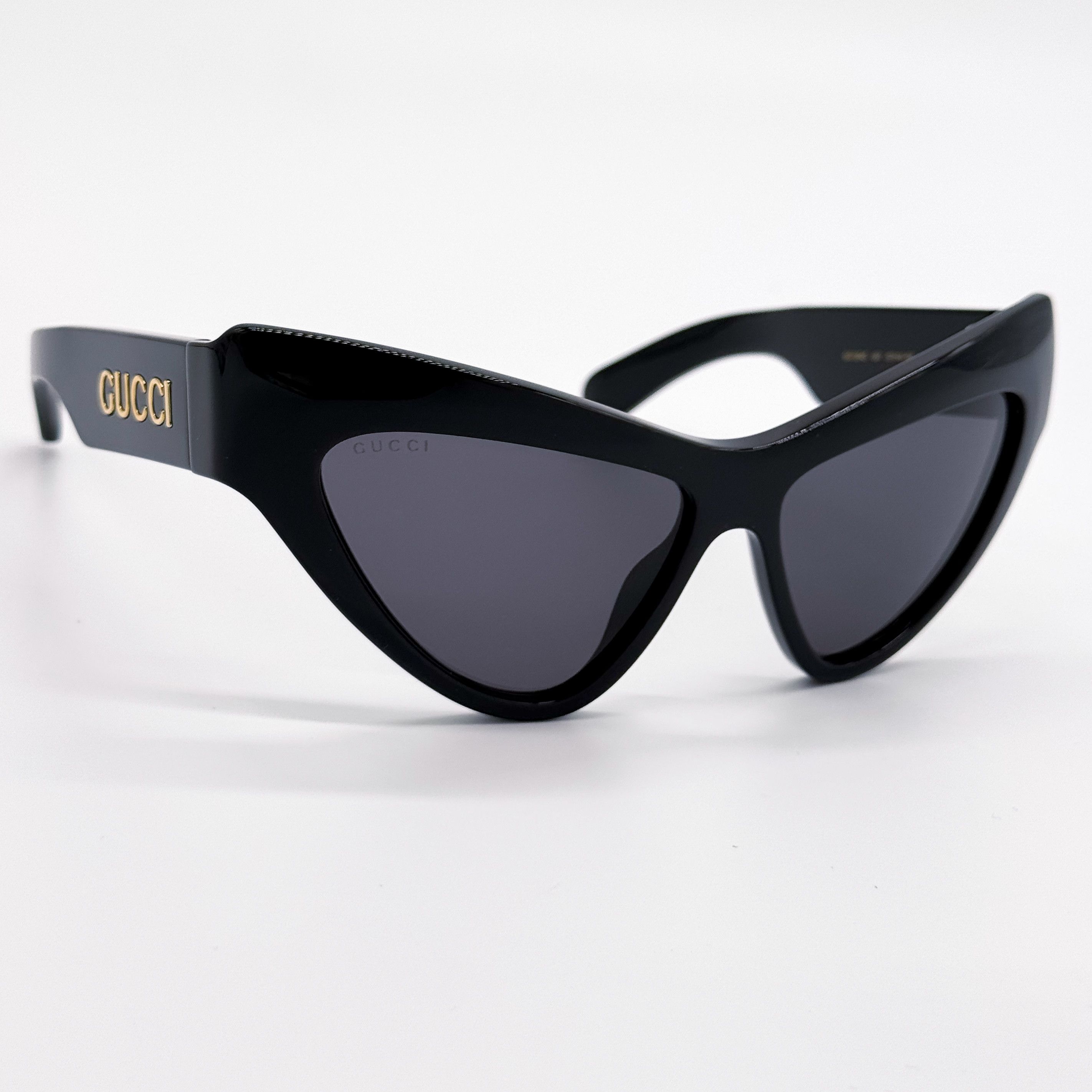 Gucci NEW GUCCI GG1294S 001 WOMEN SHINY BLACK CAT EYE SUNGLASSES Size ONE SIZE - 6 Thumbnail