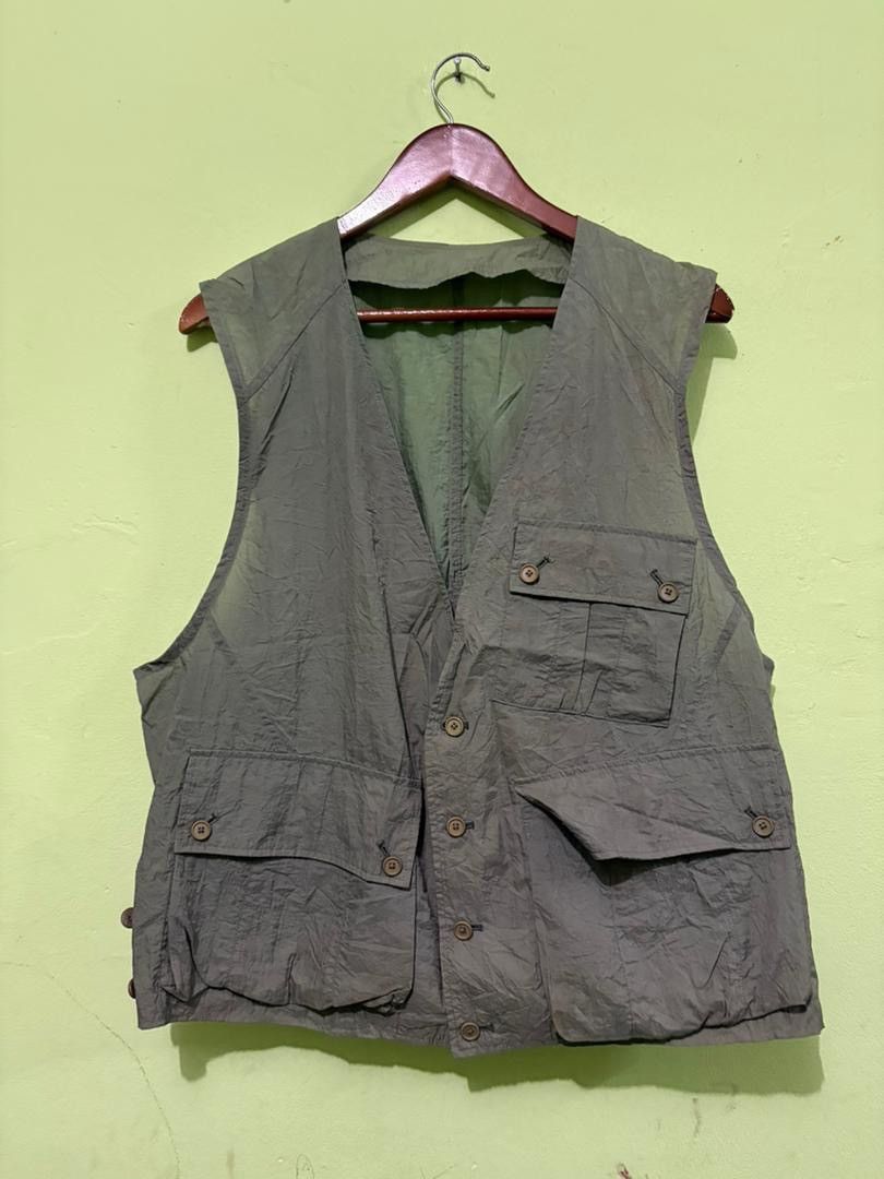 Yohji Yamamoto Vtg Yohji Yamamoto Y’s For Men Nylon Vest Military Design Size US M / EU 48-50 / 2 - 1 Thumbnail