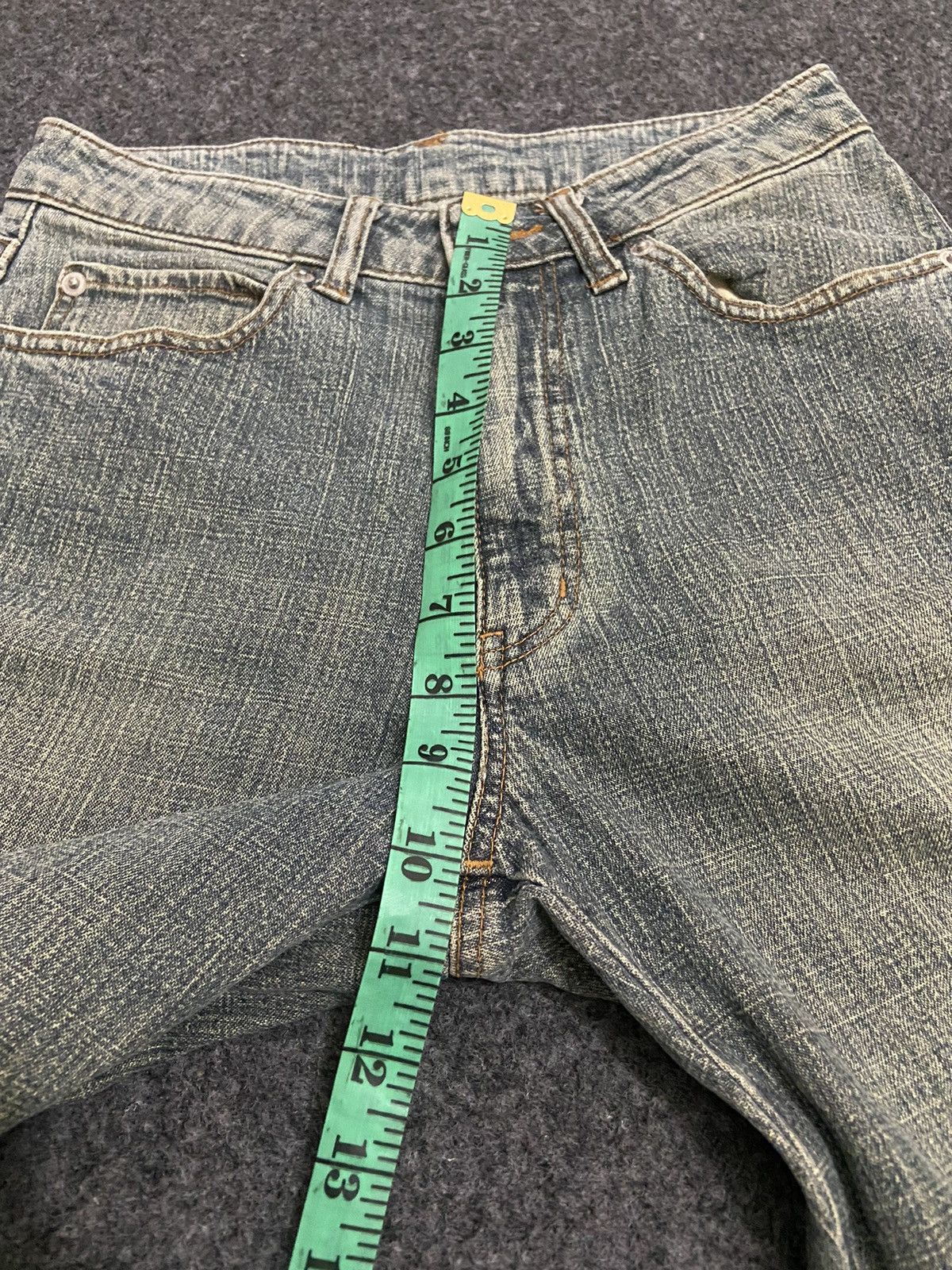 Beauty Beast × Japanese Brand × Le Grande Bleu (L.G.B.) Vintage Y2K denim pants flare Size 25" / US 0 / IT 36 - 9 Thumbnail